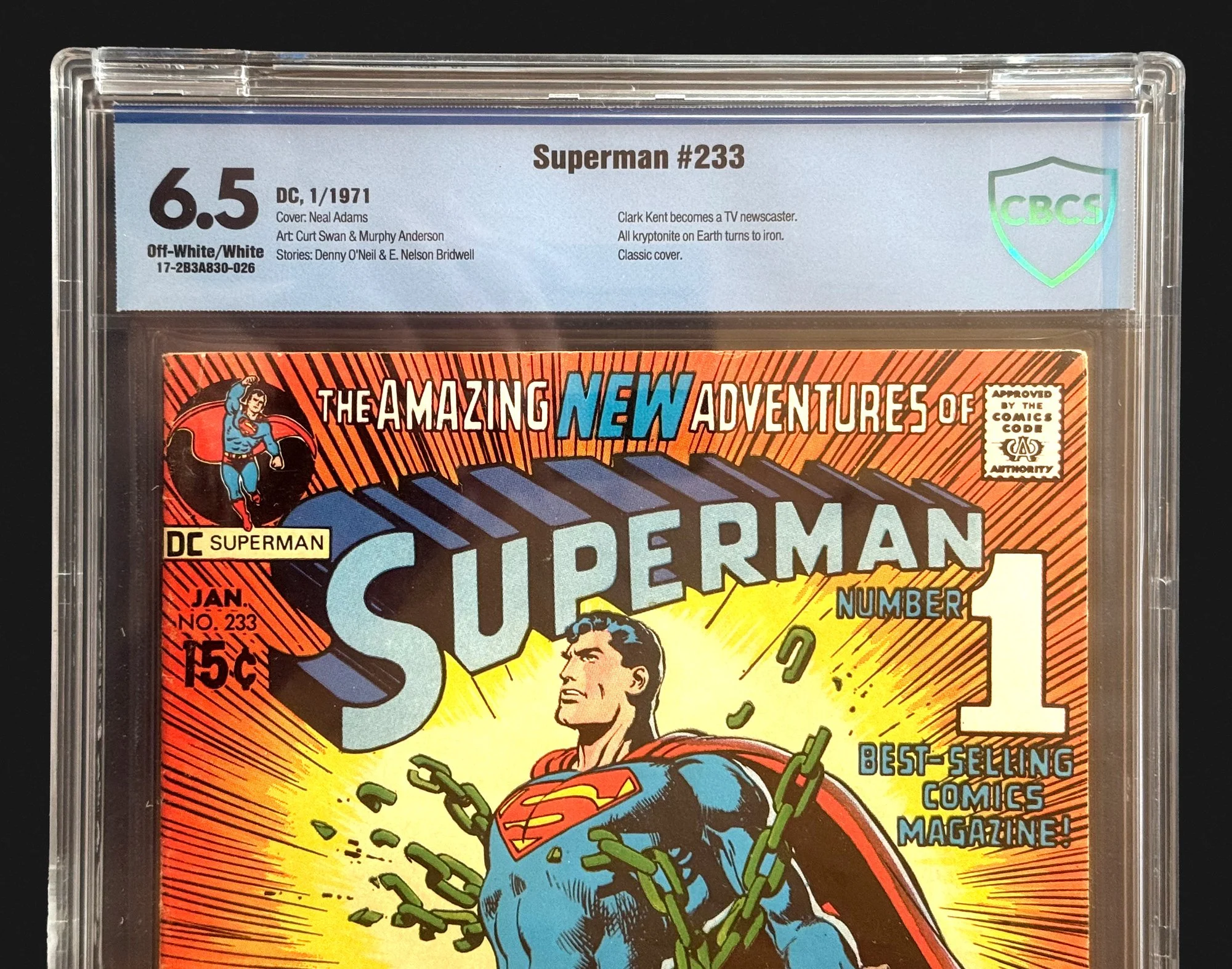 Superman 233 - 02 Grading detail - IMG_5625.jpg