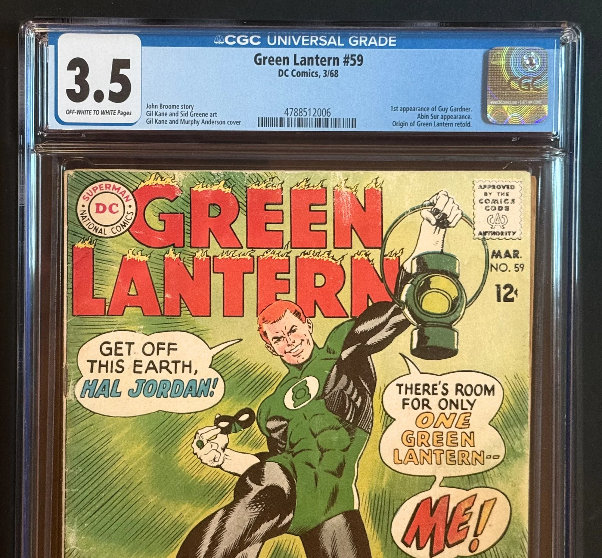Green Lantern 59 - 02 Grading detail - IMG_6273.jpg