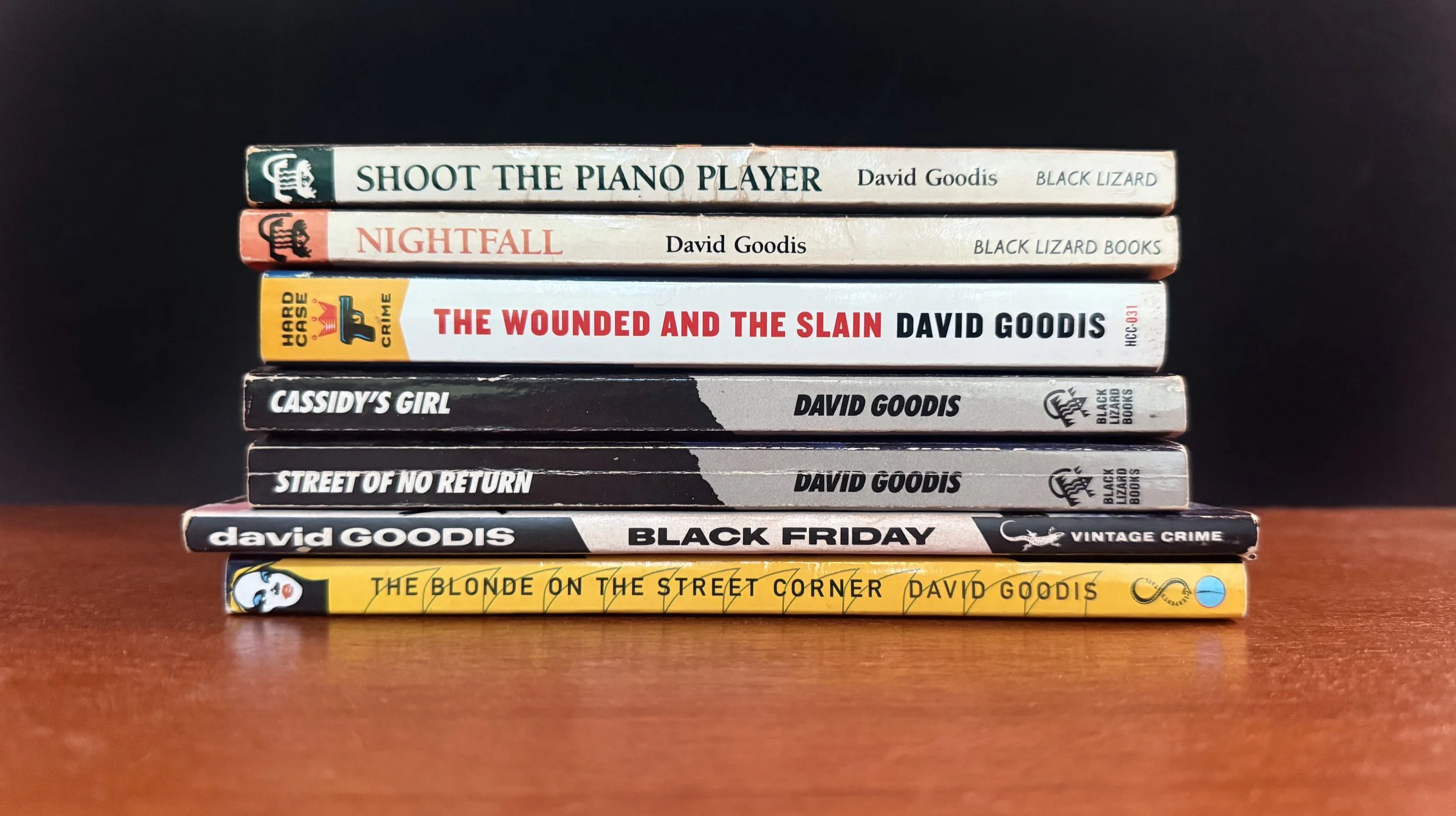 The David Goodis Rediscovery — Seven Volumes of American Noir