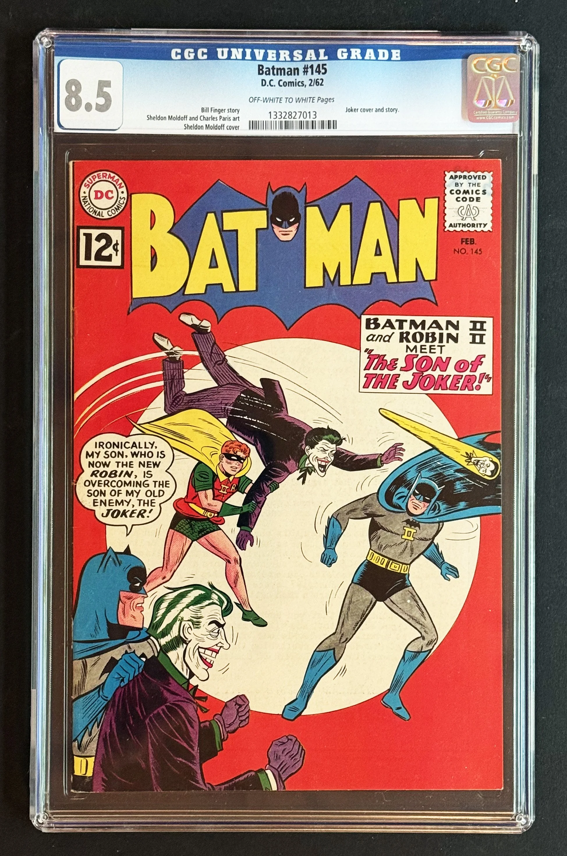 Batman #145 — CGC 8.5 OW/W