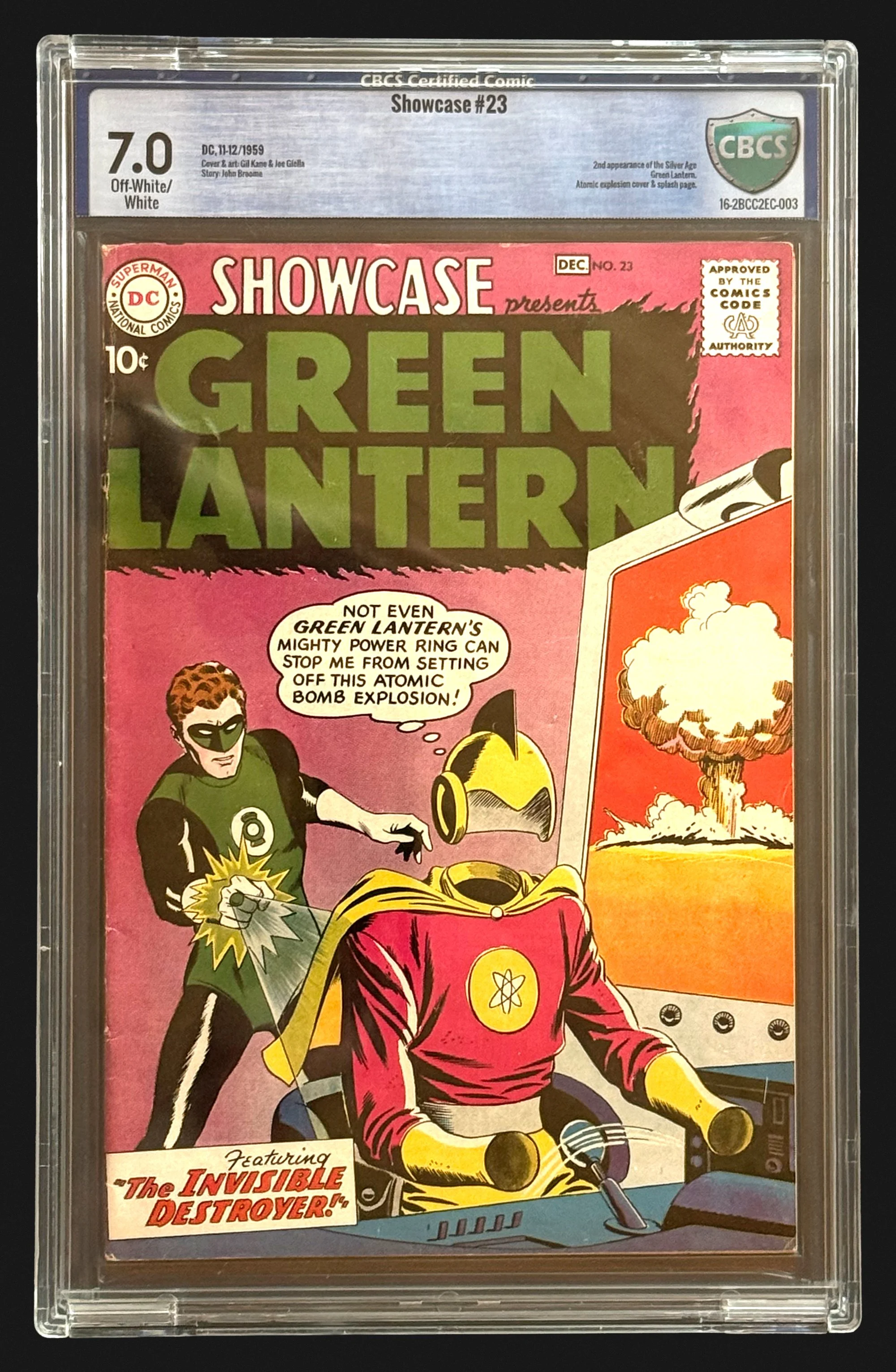 Showcase #23 — Green Lantern (1959, CBCS 7.0)