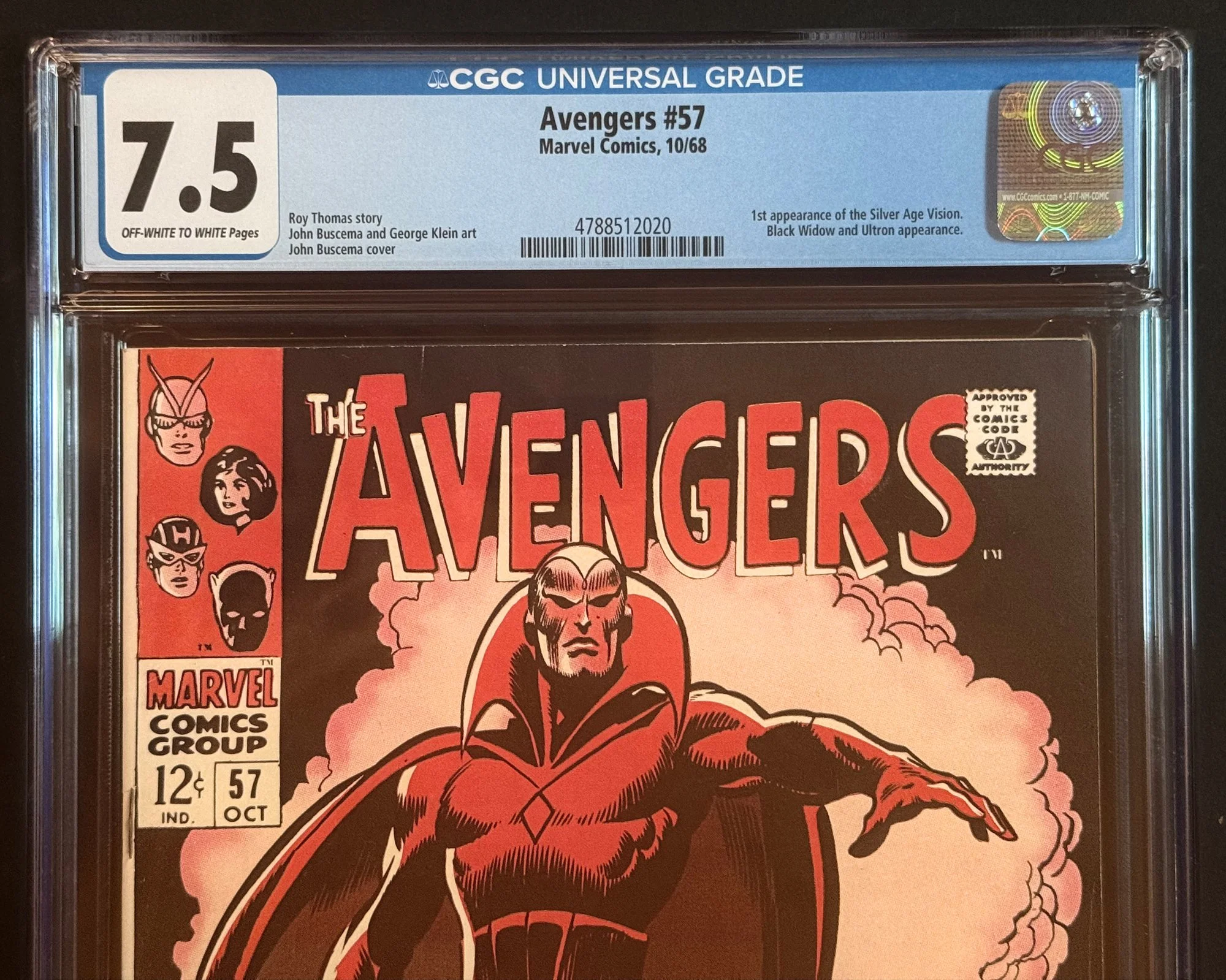 Avengers 57 - 02 Grading detail - IMG_6258.jpg