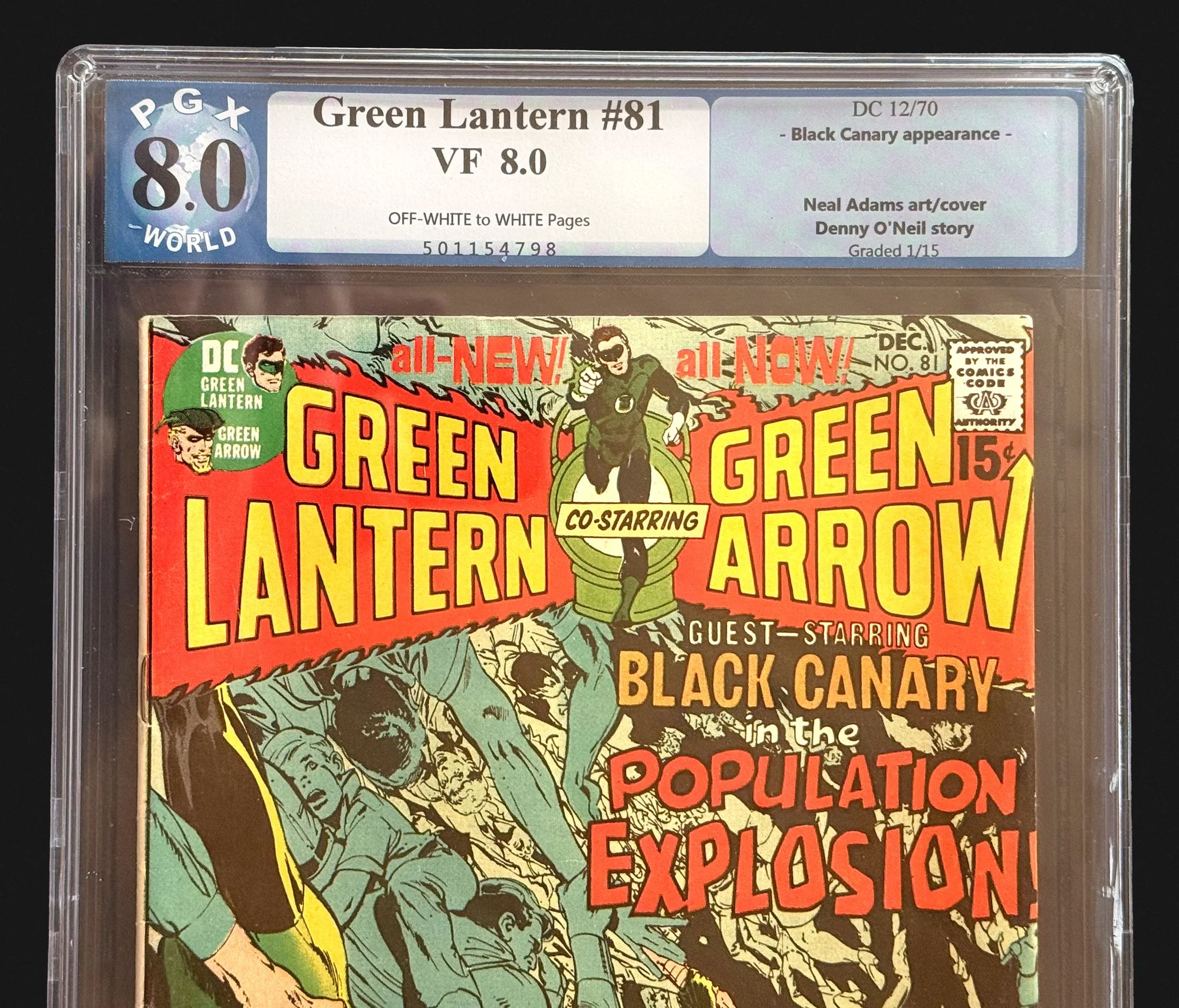 Green Lantern 81 - 02 Grading detail - IMG_5631.jpg