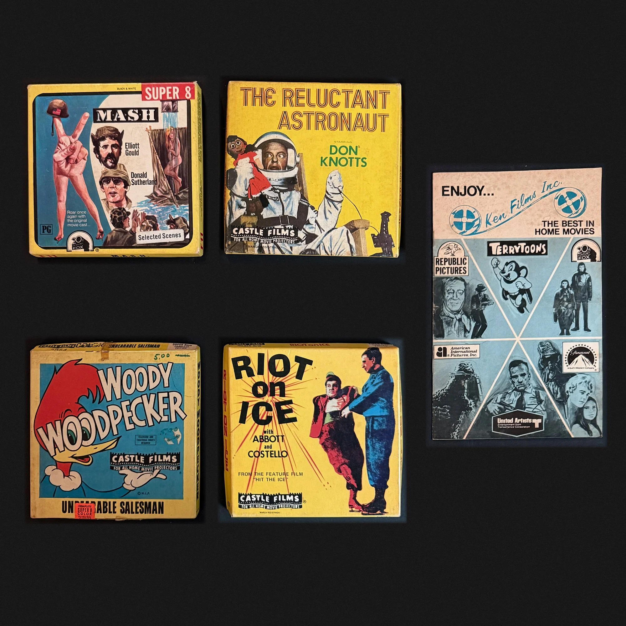 Hollywood, Delivered: Four Super 8 Reels and a Ken Films Catalog