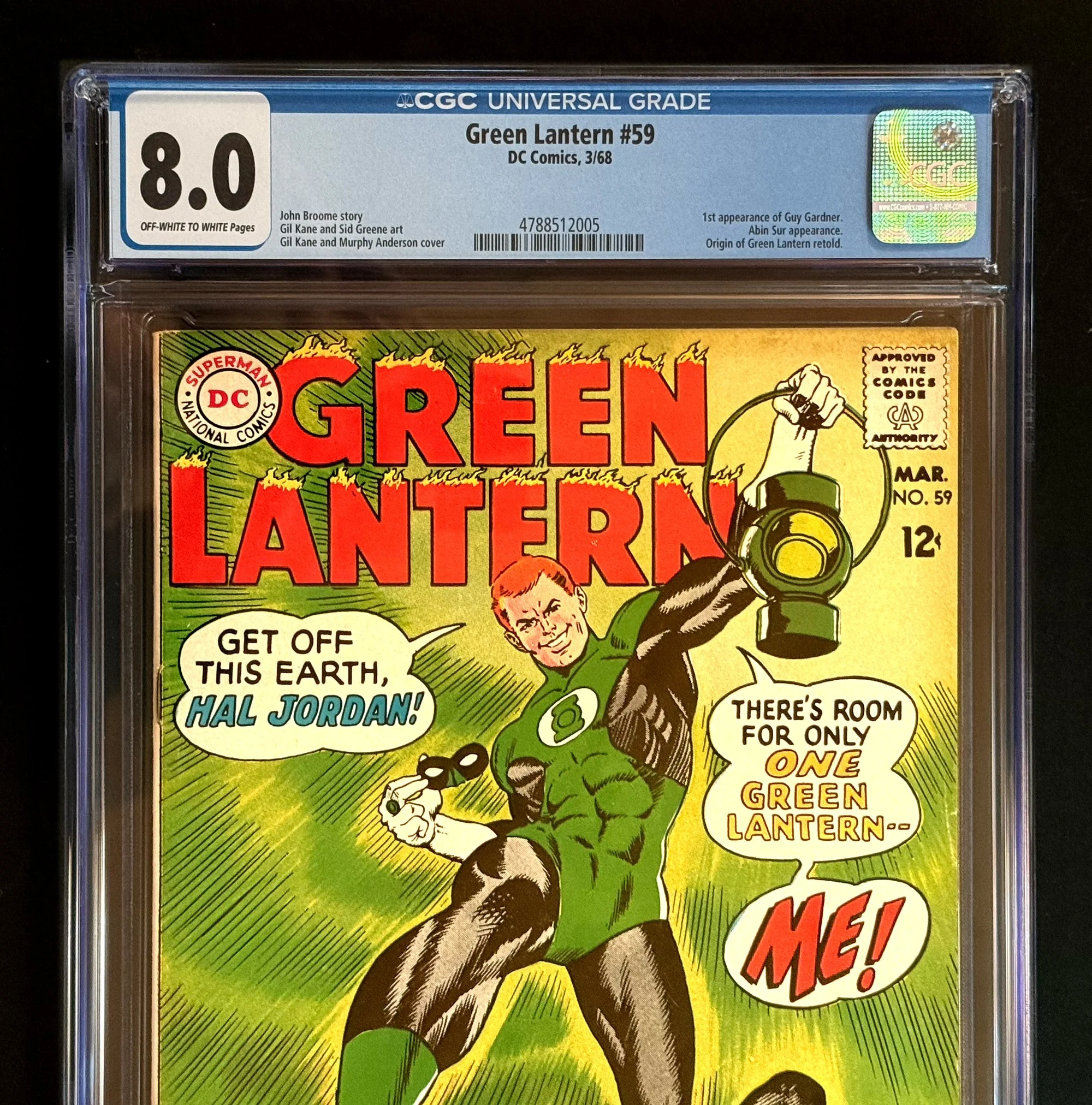 Green Lantern 59 - 02 Grading detail - IMG_5881.jpg