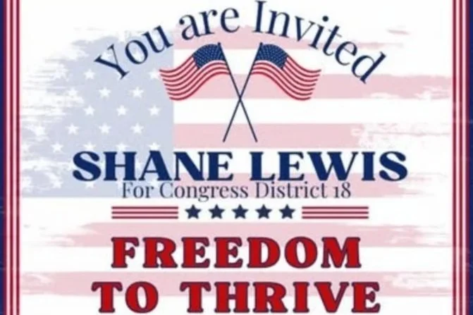 Shane Lewis-Freedom to Thrive Campaign Kick-Off