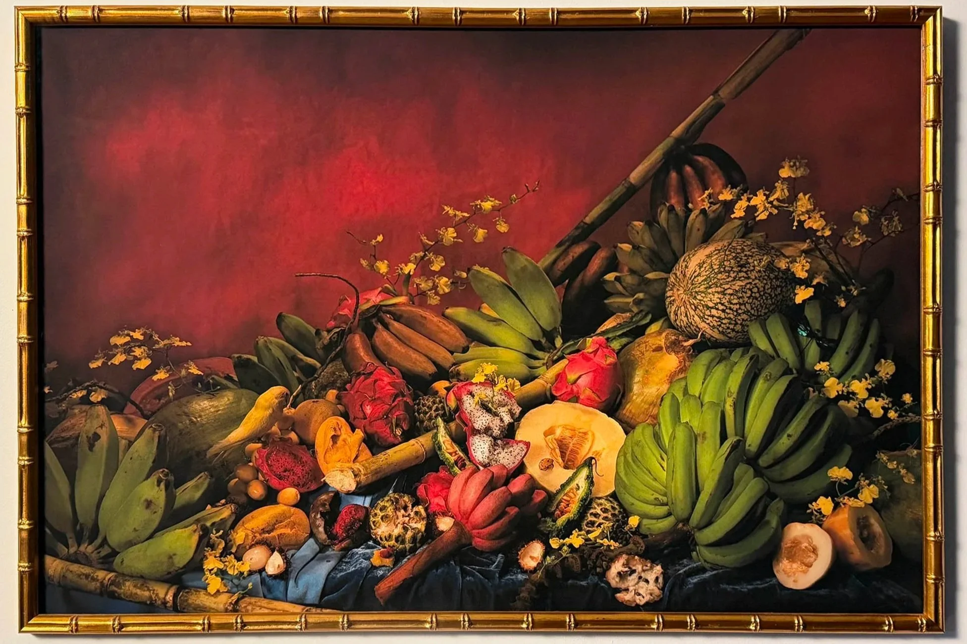 Still Life with Fruit Framed, 48"x 32"