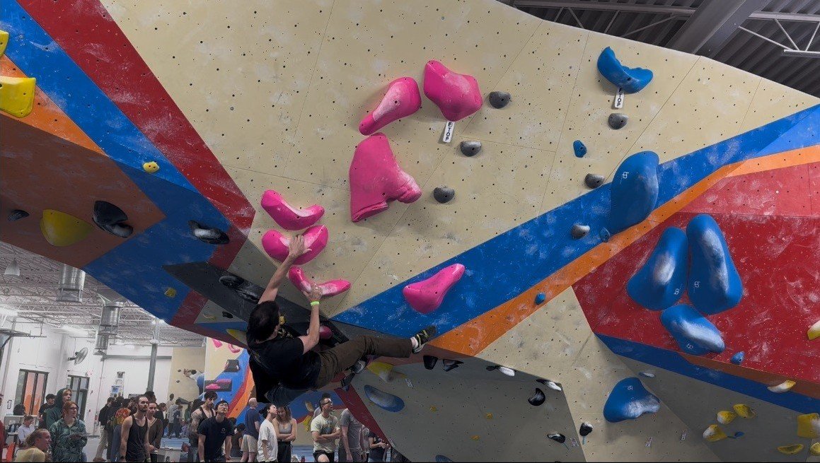 Bouldering competition end of 2025