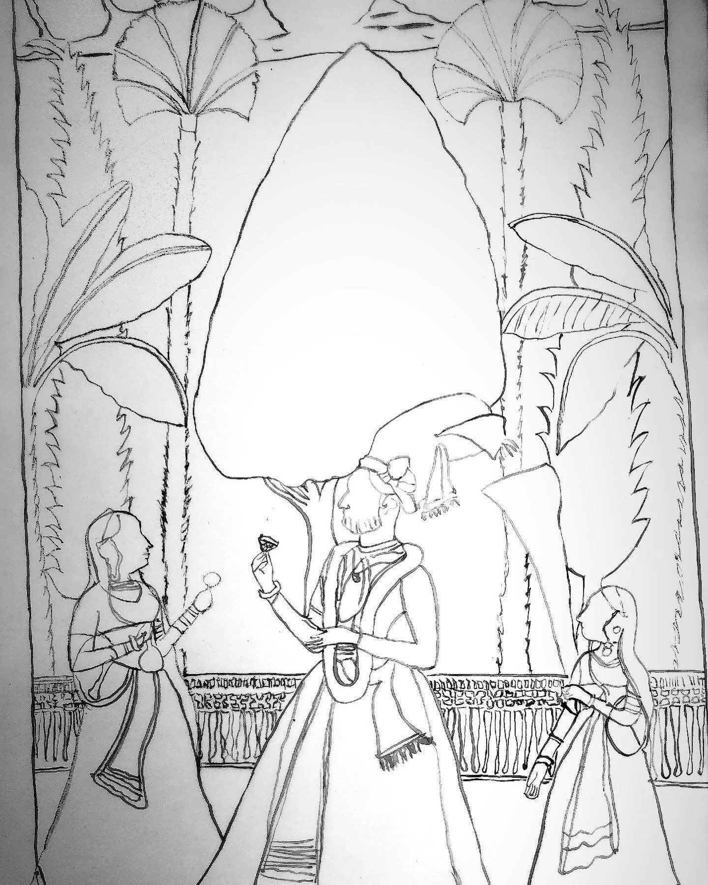 This year&rsquo;s international trip is in London where I&rsquo;m spending 3 weeks learning traditional art. Week 1 was spent learning traditional Mughal Miniature. It was such an inspiring 5-day workshop and I&rsquo;m excited to continue my practice