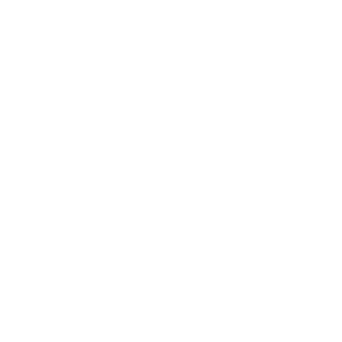 Silhouette of three children playing together, with two raising their arms and one jumping.