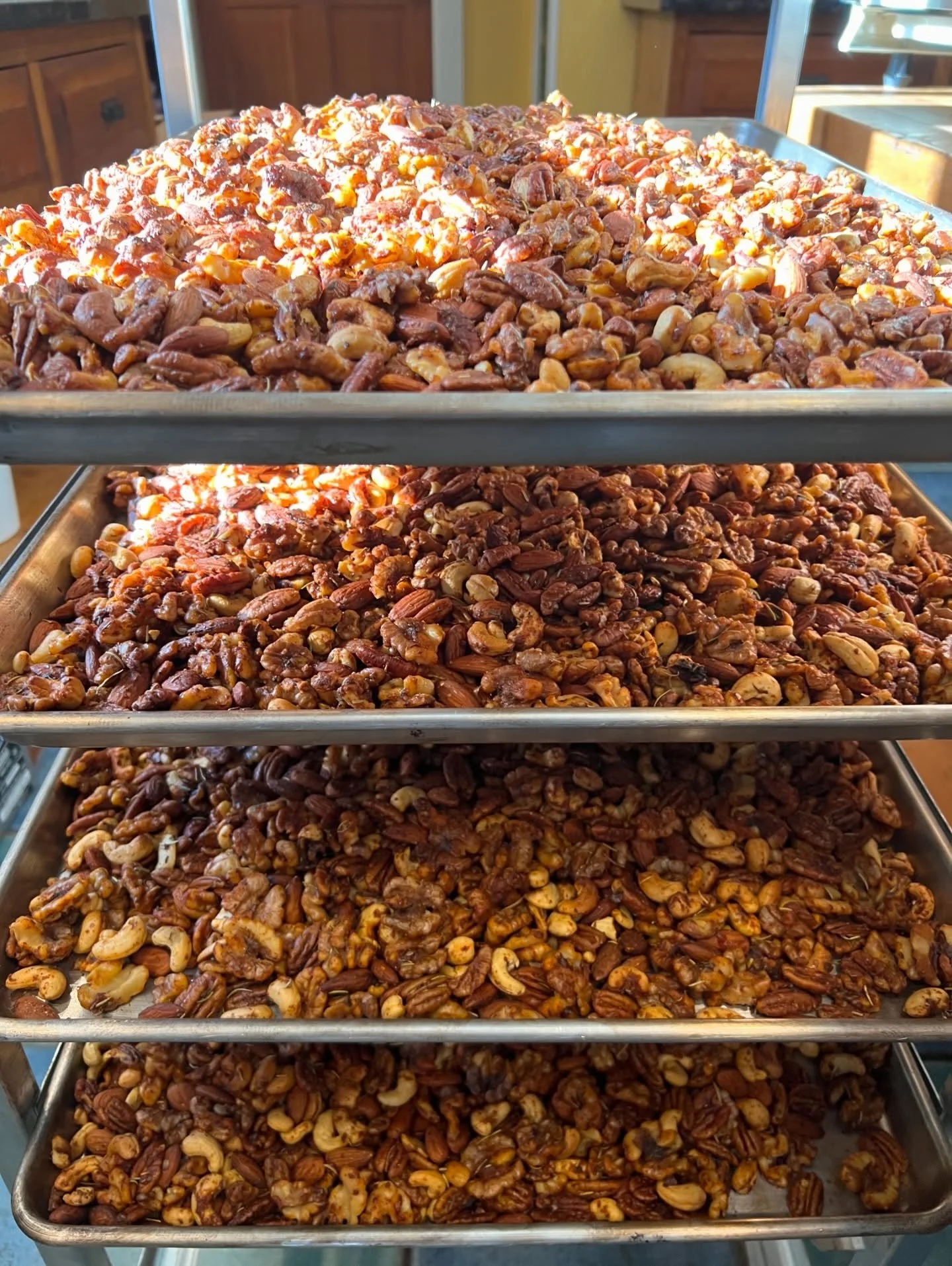 Nuts are roasting, and Minister Brook is flowing.