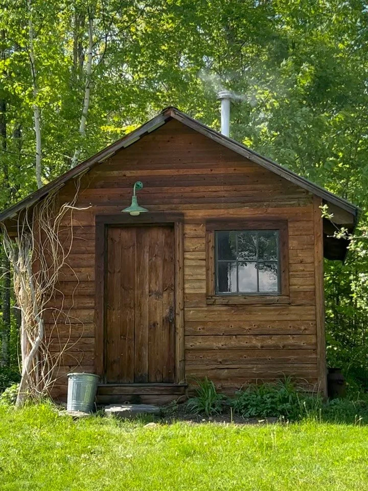 Late May Vermont goodness around the smokehouse, with a bonus hummingbird!