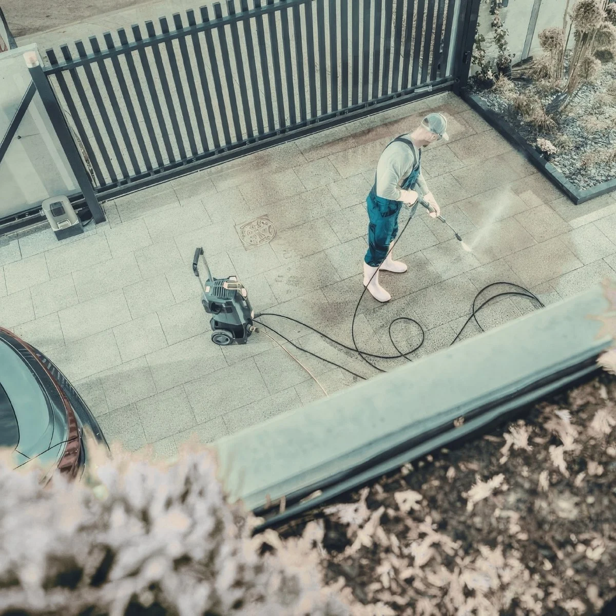 Power wash concrete clean LH Powerwashing clean canon city