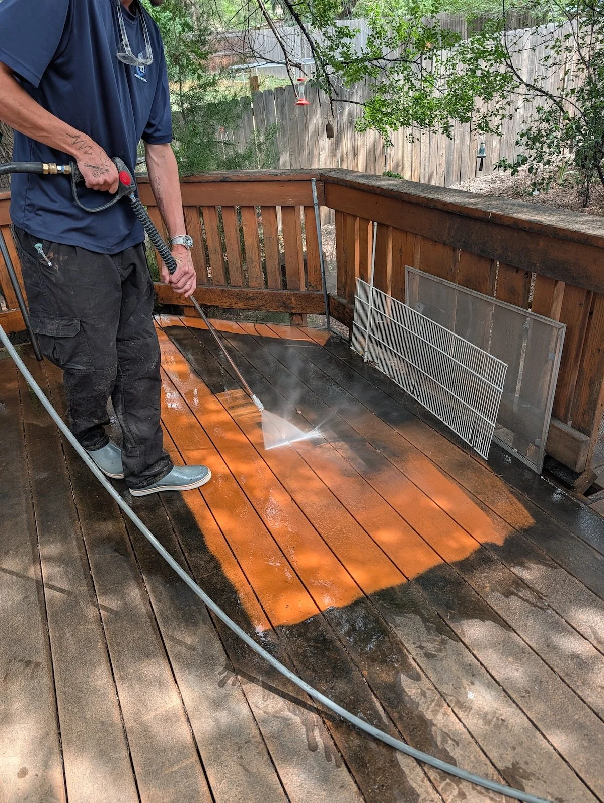 Trex Deck Cleaning