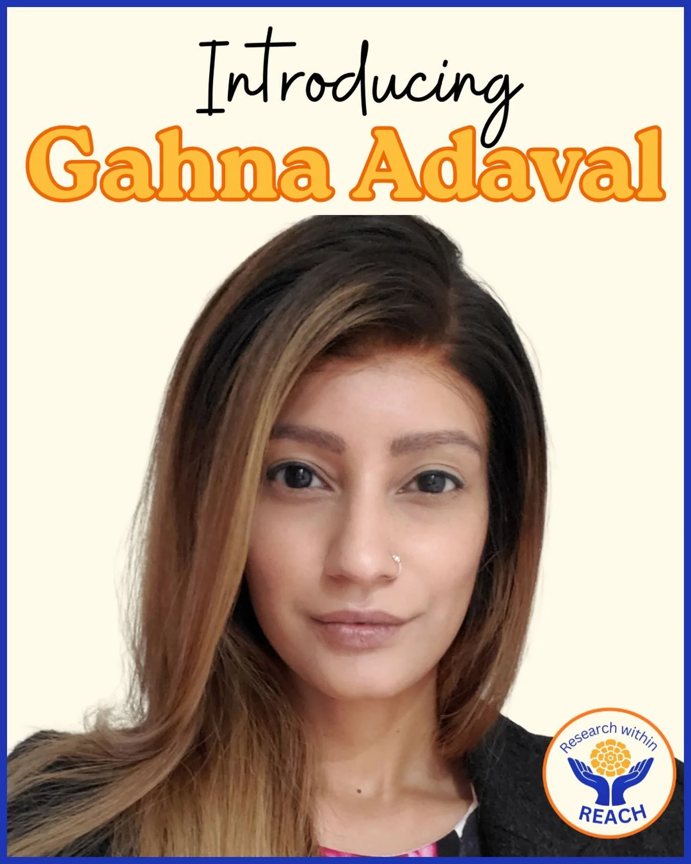 ✨Introducing Gahna Adaval (@adavalxg), an inaugural cohort program participant!✨ 

Gahna is a public health practitioner, organizer, and advocate serving as Regional Relationship Manager at Women&rsquo;s Money Matters (@womens_money_matters), Foundin