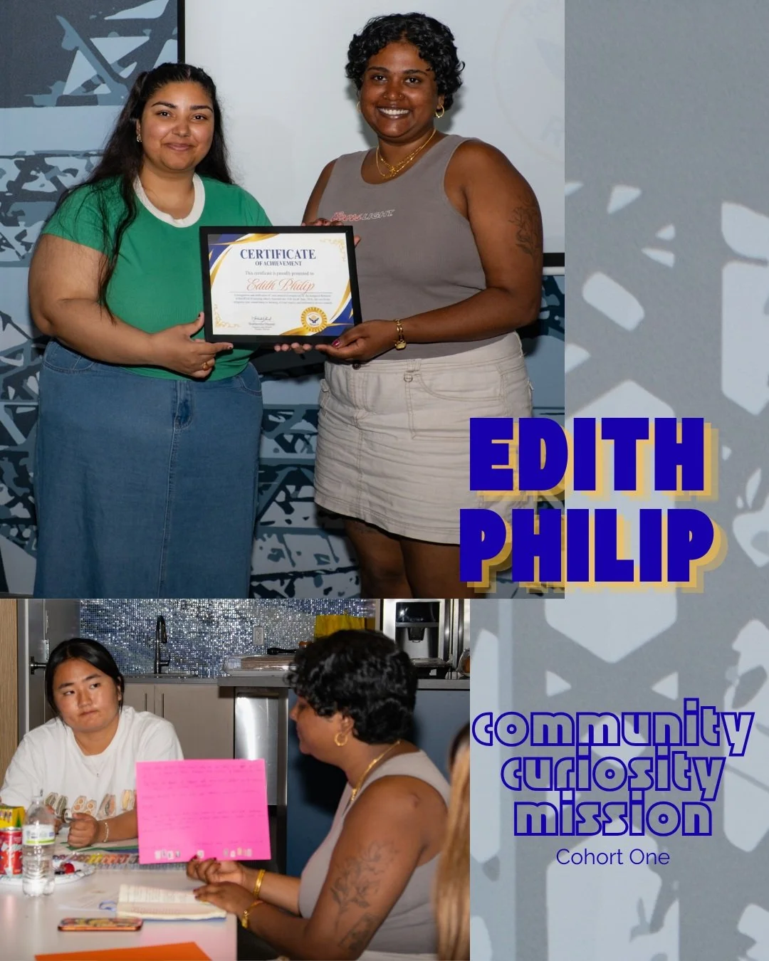 Edith is a Tamil immigrant raised in Louisiana and is passionate about democratizing research and uplifting underrepresented voices. 

Their curiosity mission explored the cultural and legal differences in stories from refugees and immigrants, specif