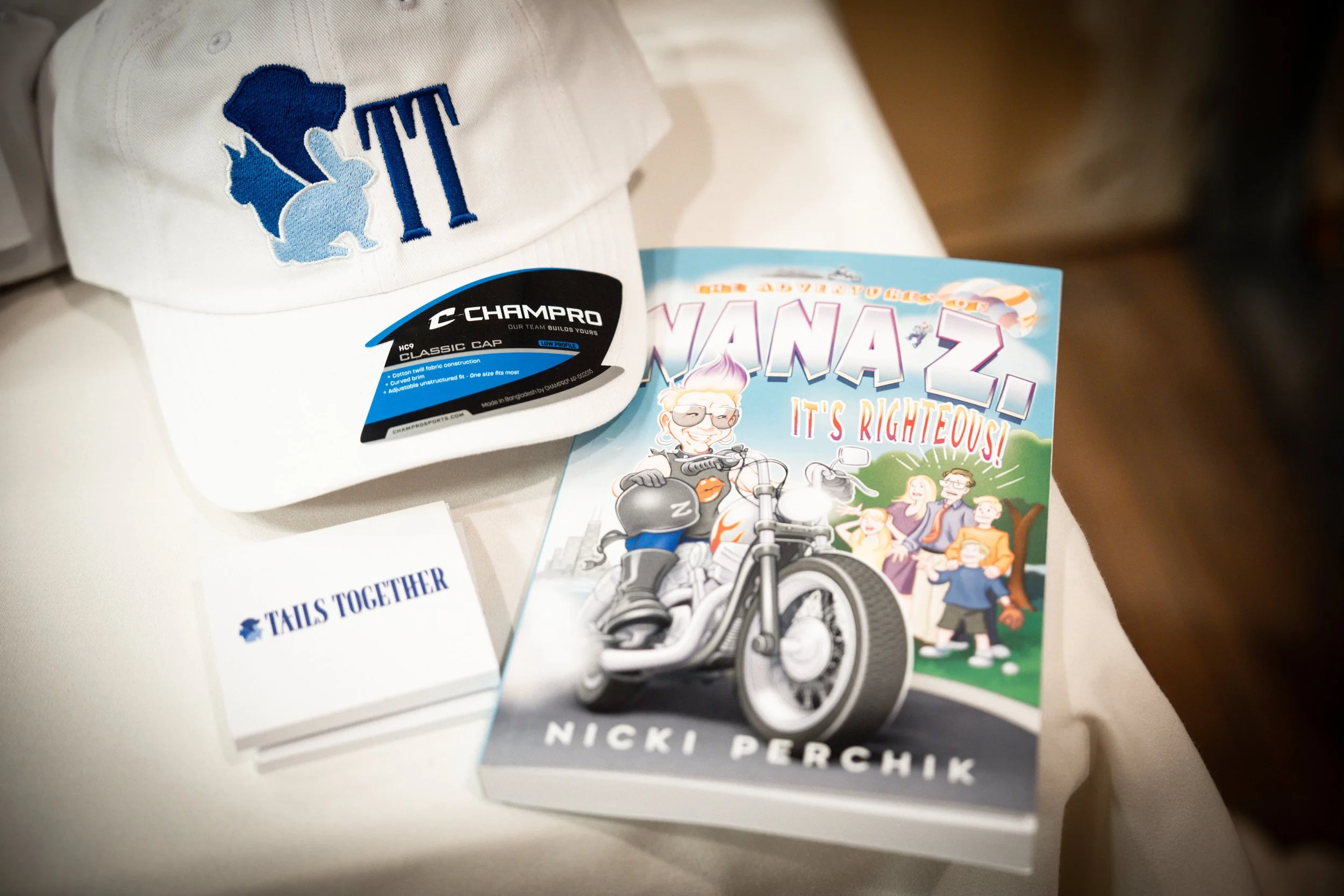 Tails Together Promo Shoot and Nana Z. Book Cover