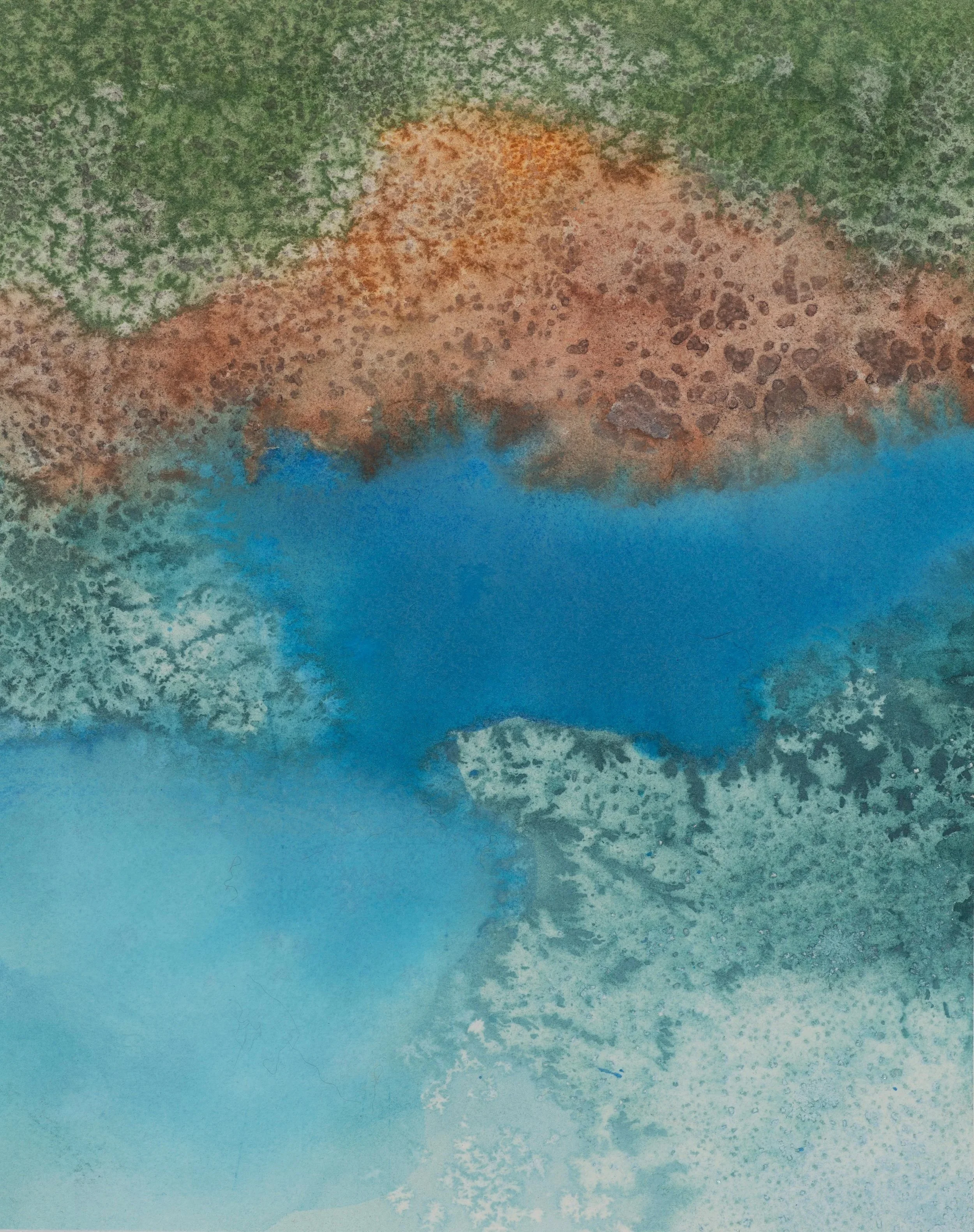 Watercolor 02 ~ 14" x 11" ~ Watercolor, cotton rag paper