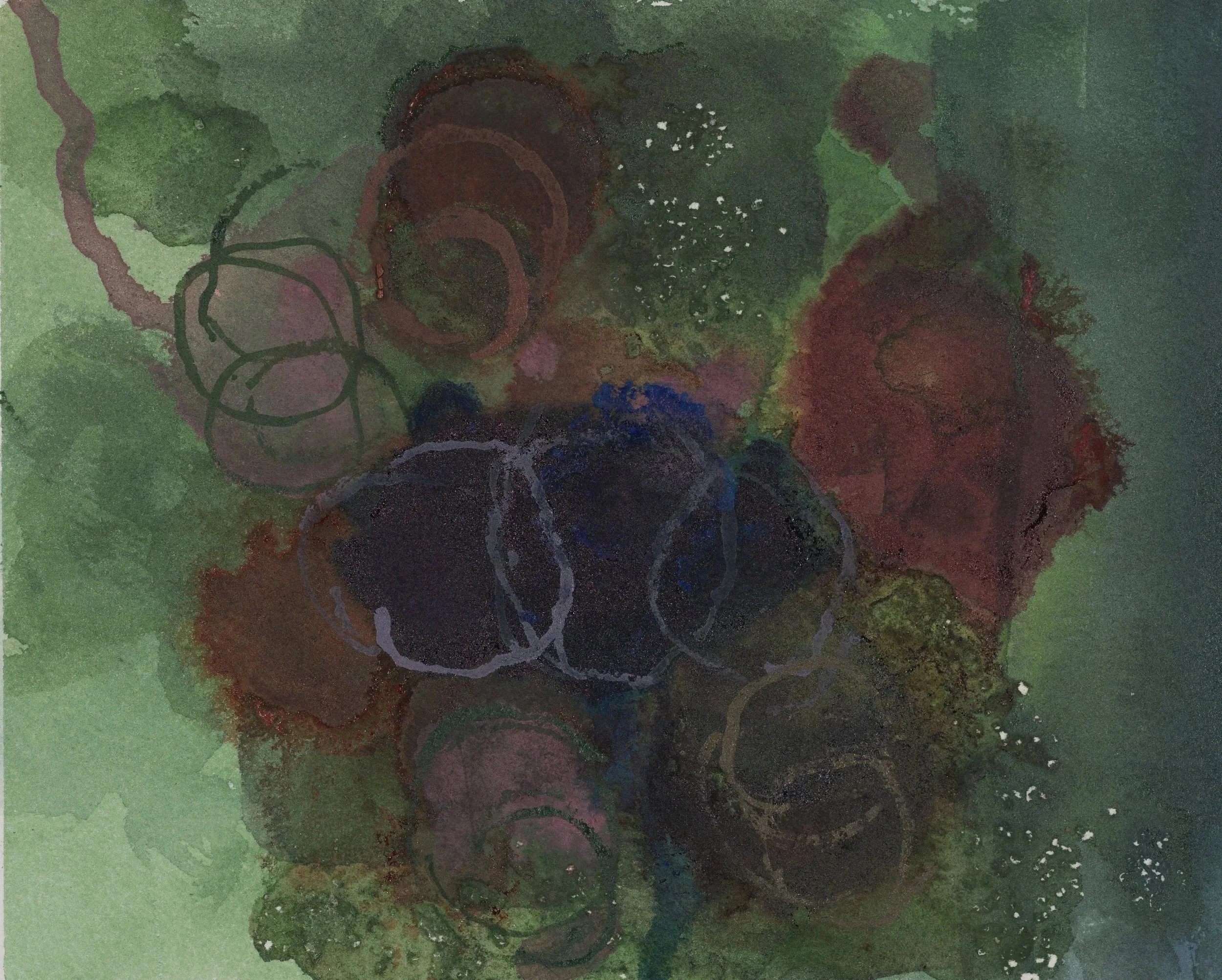 Watercolor 05 ~ 8" x 10" ~ Watercolor, cotton rag paper