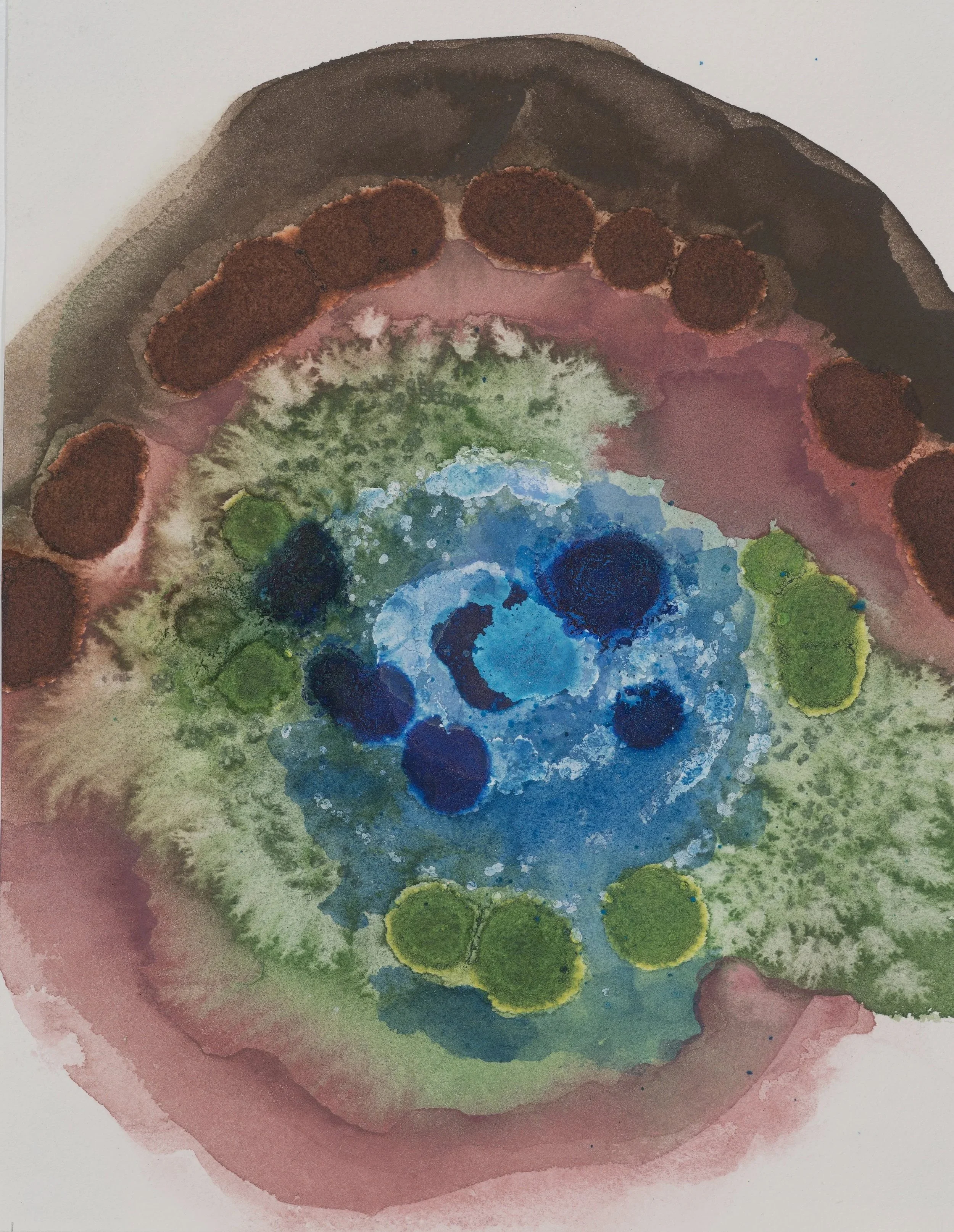 Watercolor 03 ~ 14" x 11" ~ Watercolor, cotton rag paper