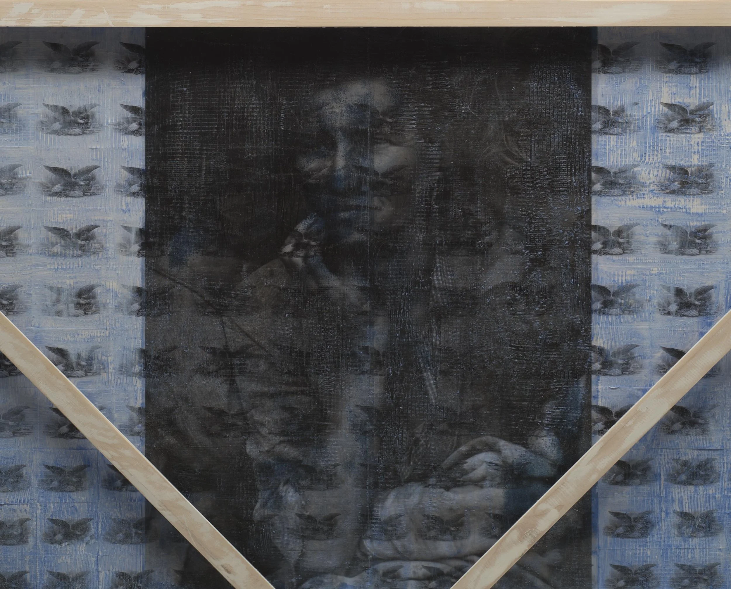 Florence Owens Christie - Detail ~ Mixed media