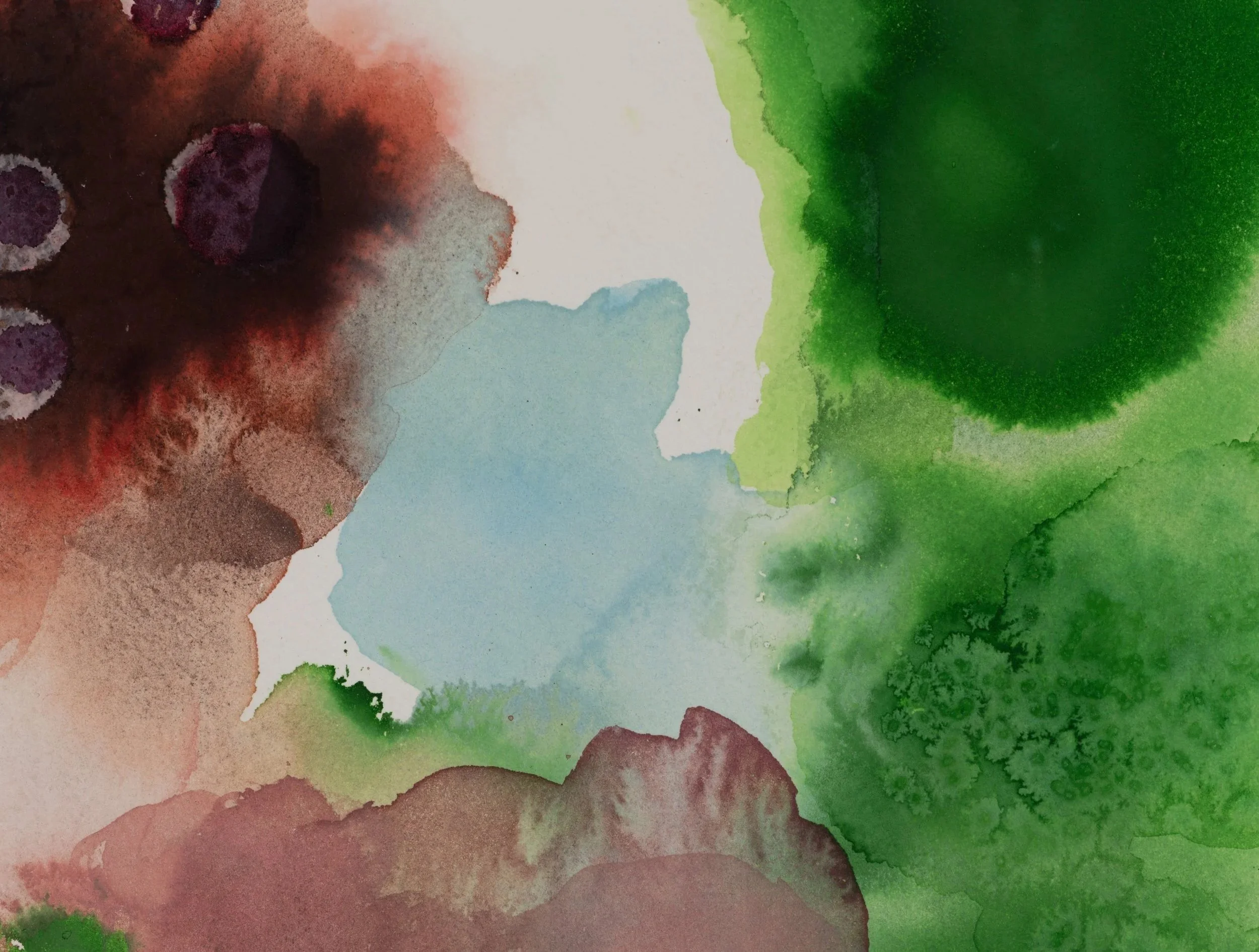 Watercolor 11 ~ 6" x 9" ~ Watercolor, cotton rag paper