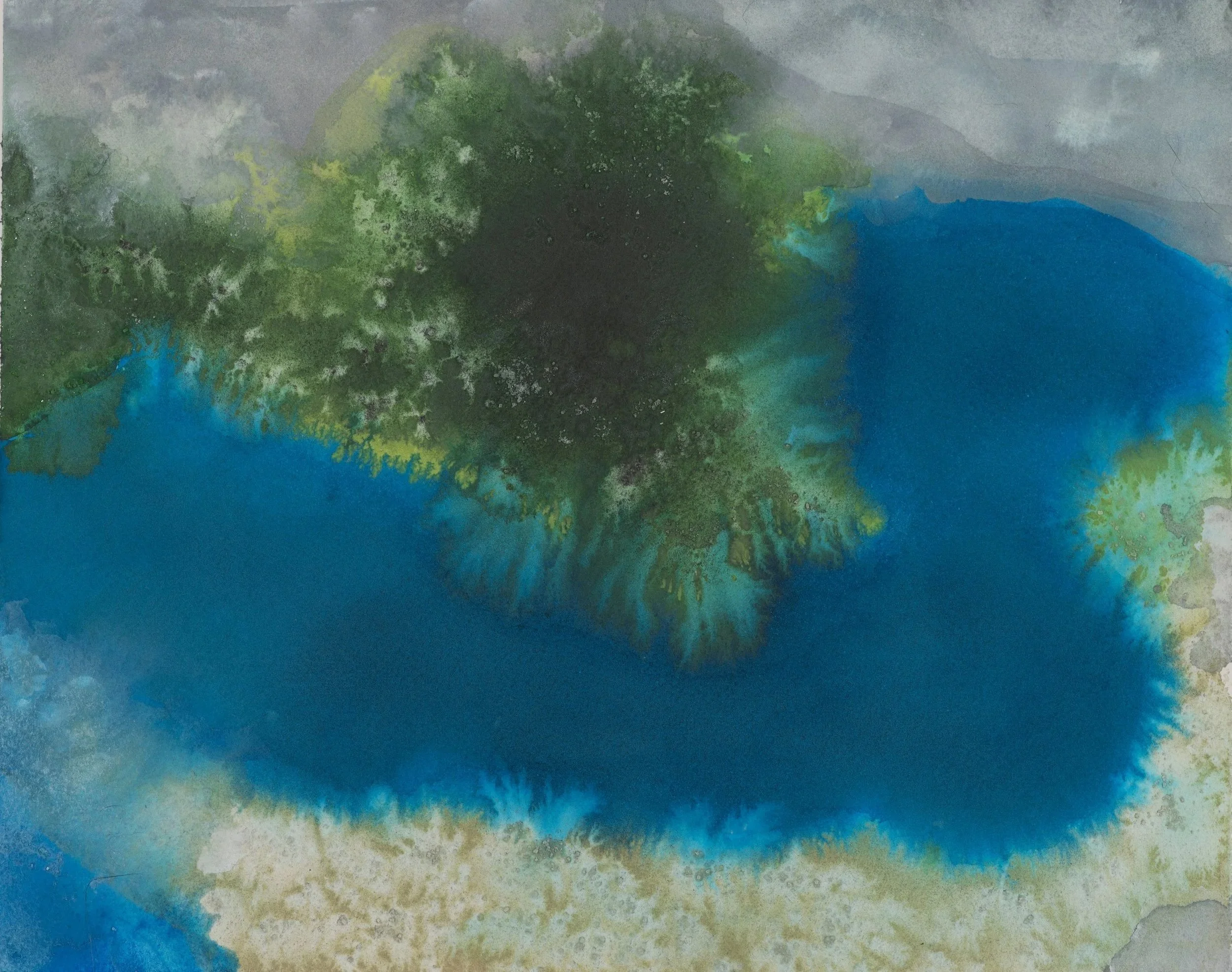 Watercolor 01 ~ 11" x 14" ~ Watercolor, cotton rag paper