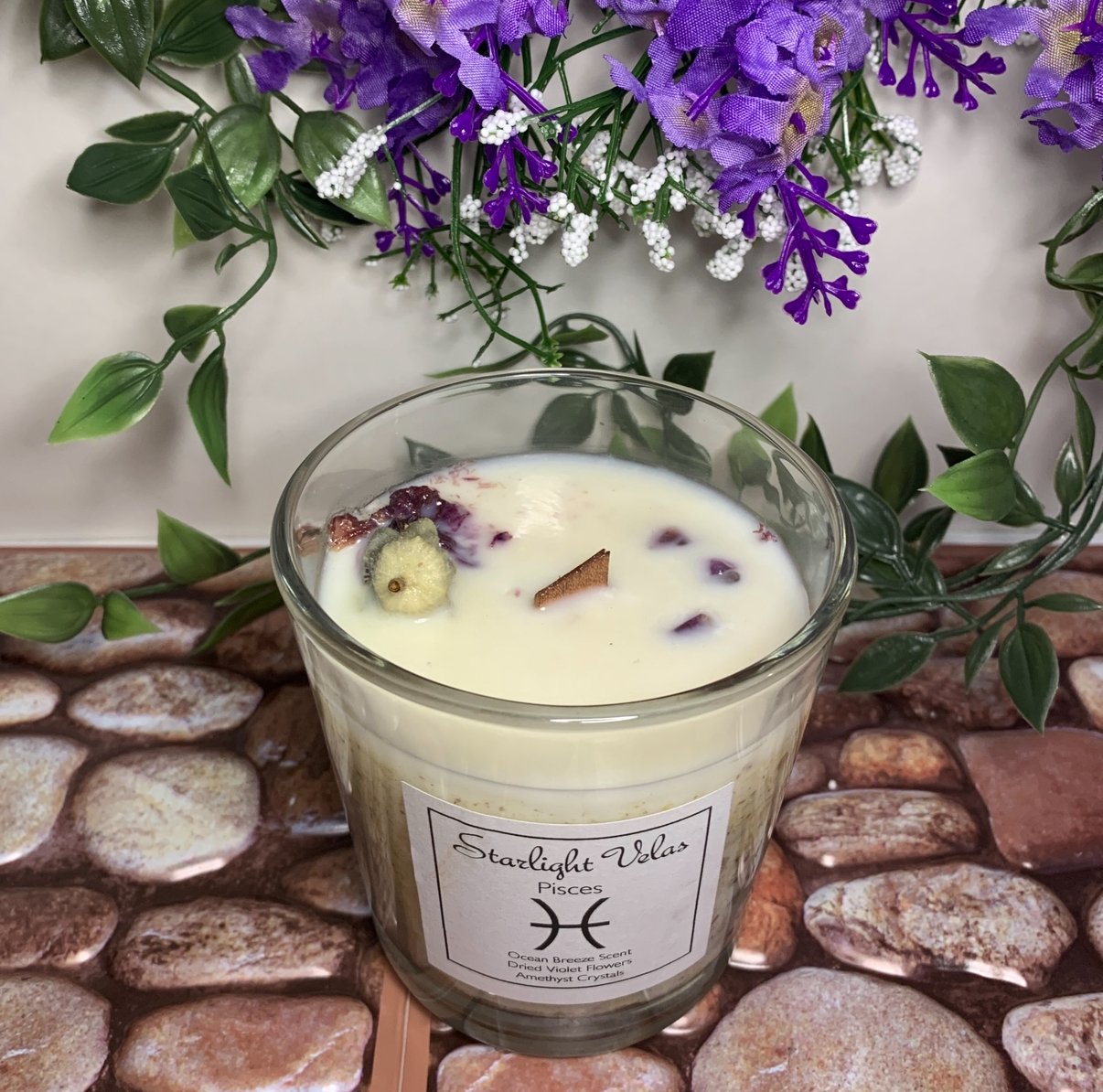Pisces Candle