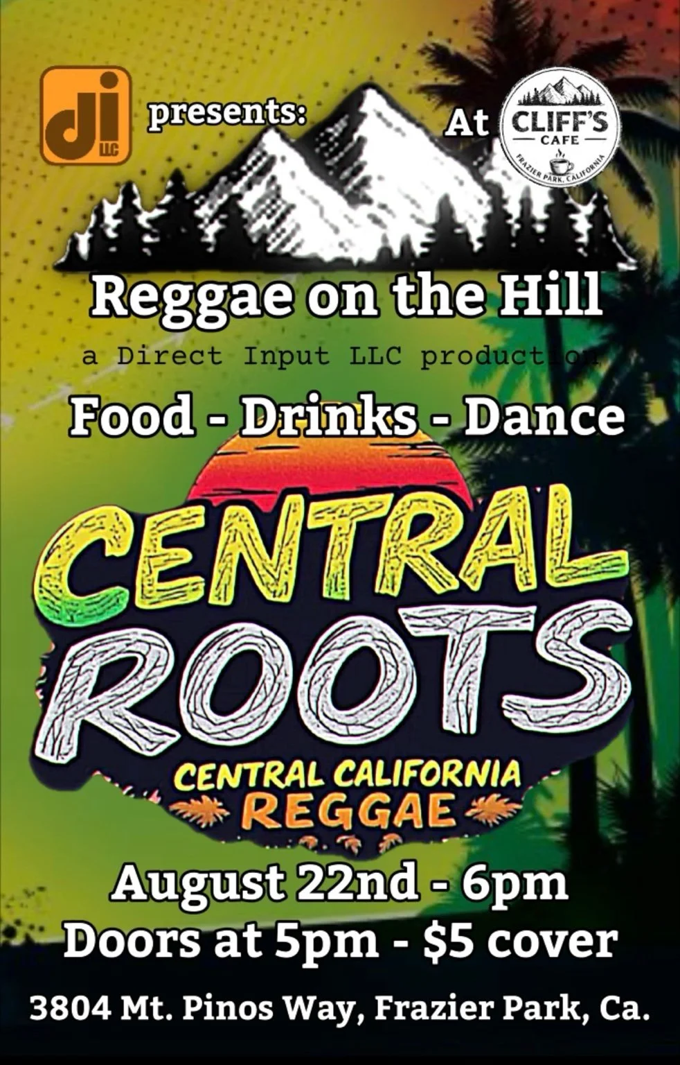 Reggae On The Hill 8/22/2026