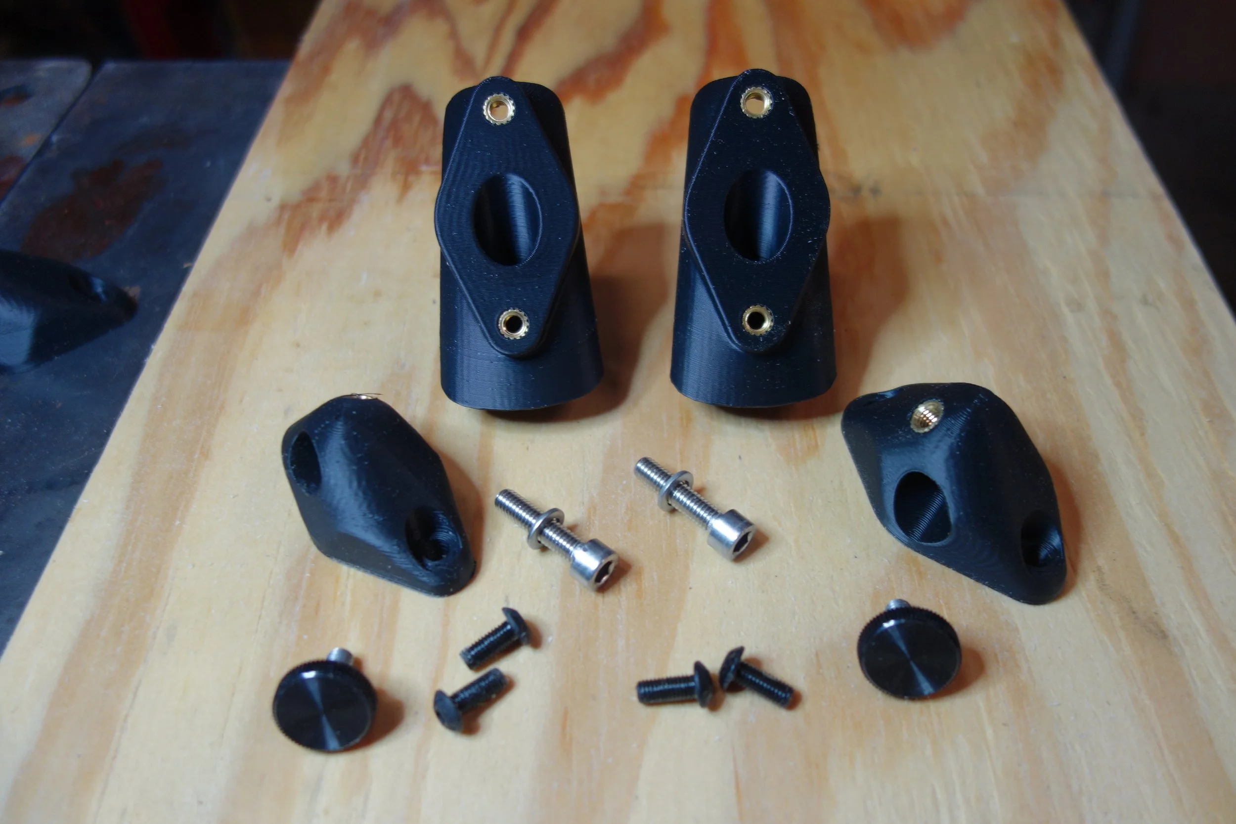 Grab Handle Cover and Mirror Mount Kit for both sides of the vehicle