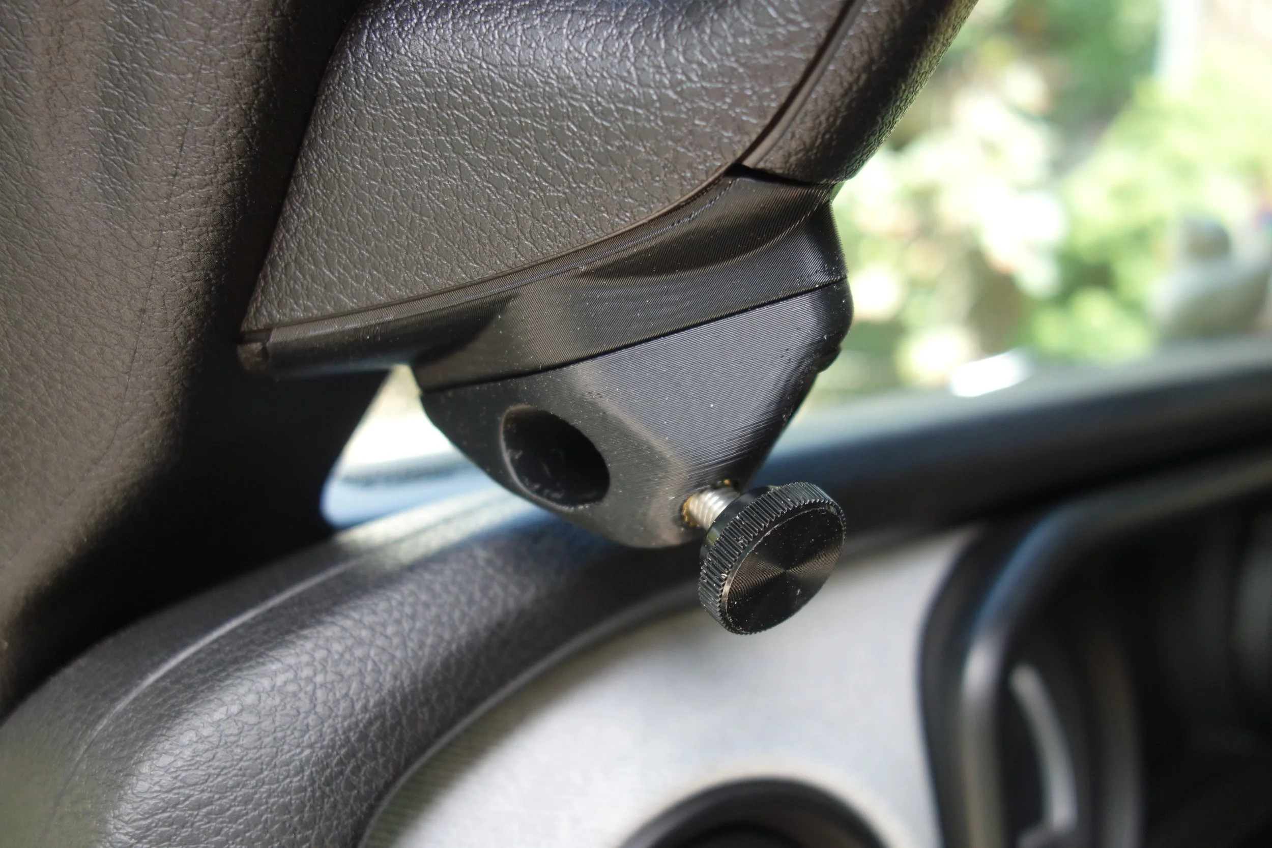 Mounted Grab Handle Cover with Mirror Clamp