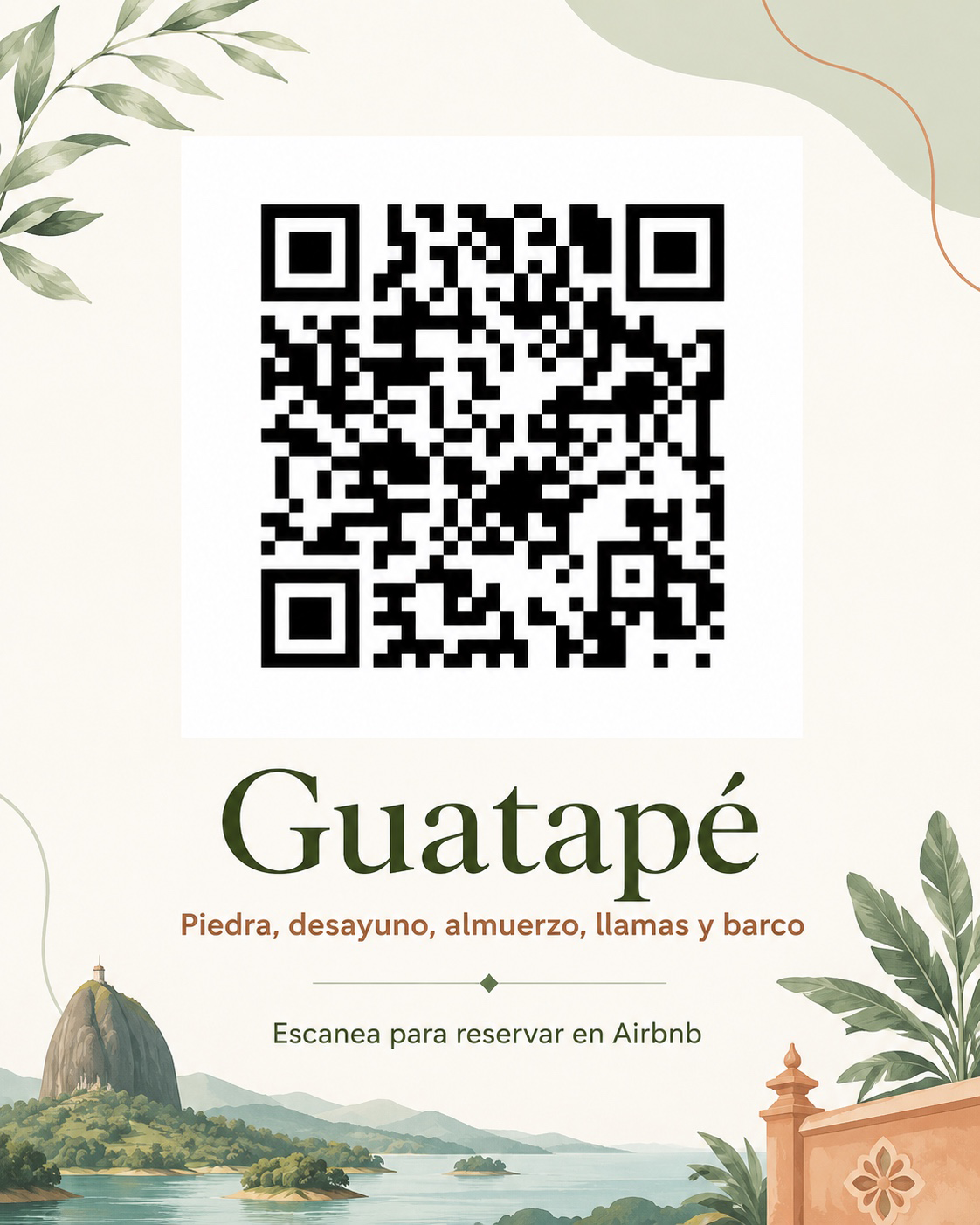 Reserva Tour a Guatapé en Airbnb