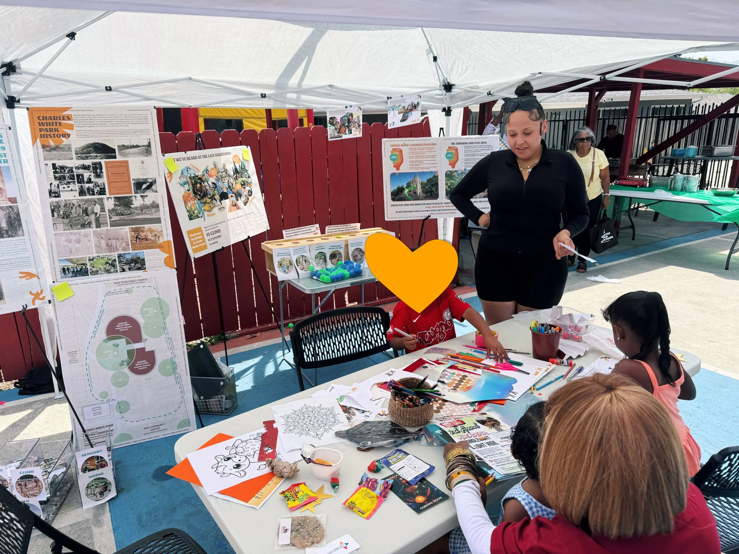 Youth Rebuild Fellowship Program Community Block Party at Harambee