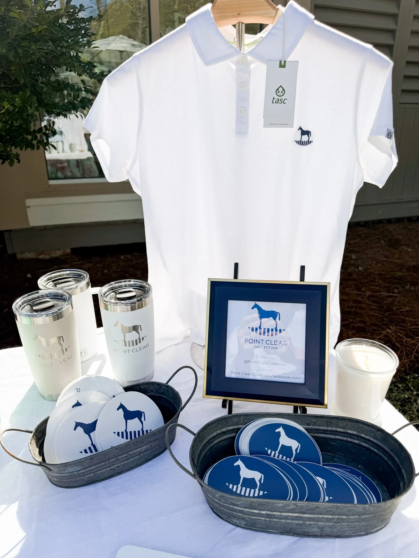 Point Clear Collection has officially set sail! 

Shop with us this weekend at @chapelfarmcollection today through Sunday from 10 AM-4 PM!