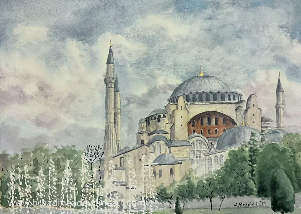 Hagia Sophia (Watercolor)