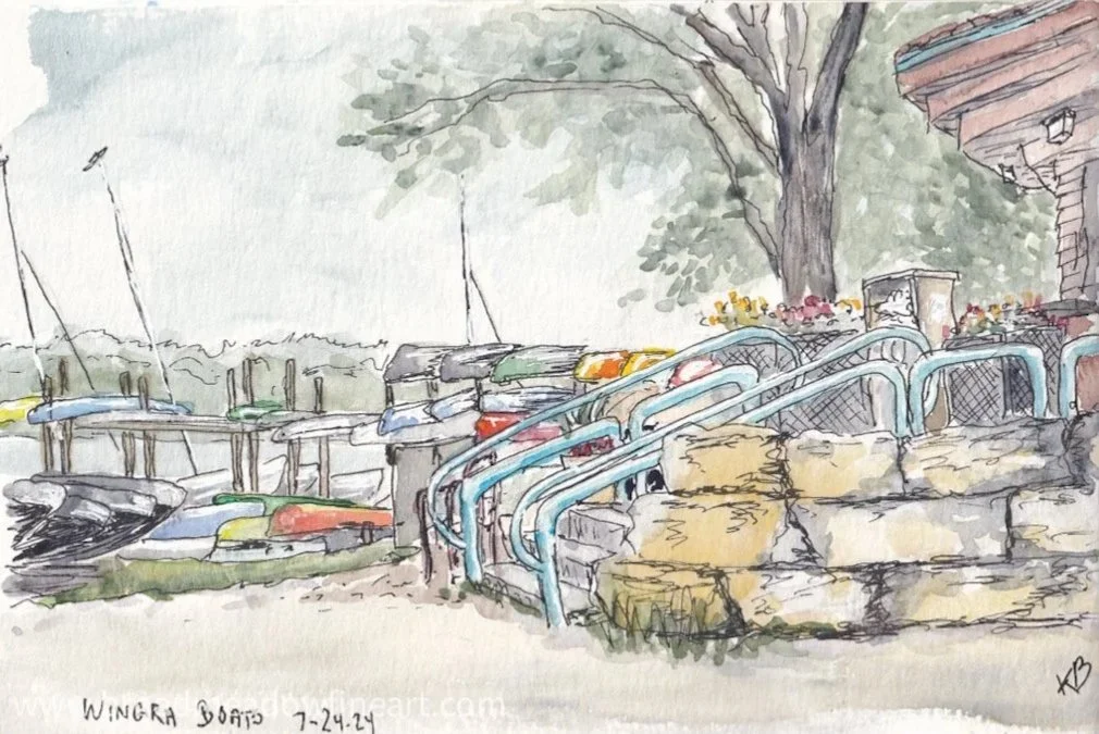 Wingra Boats - Framed