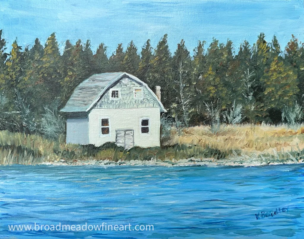 Barn on Washington Island (Oil)
