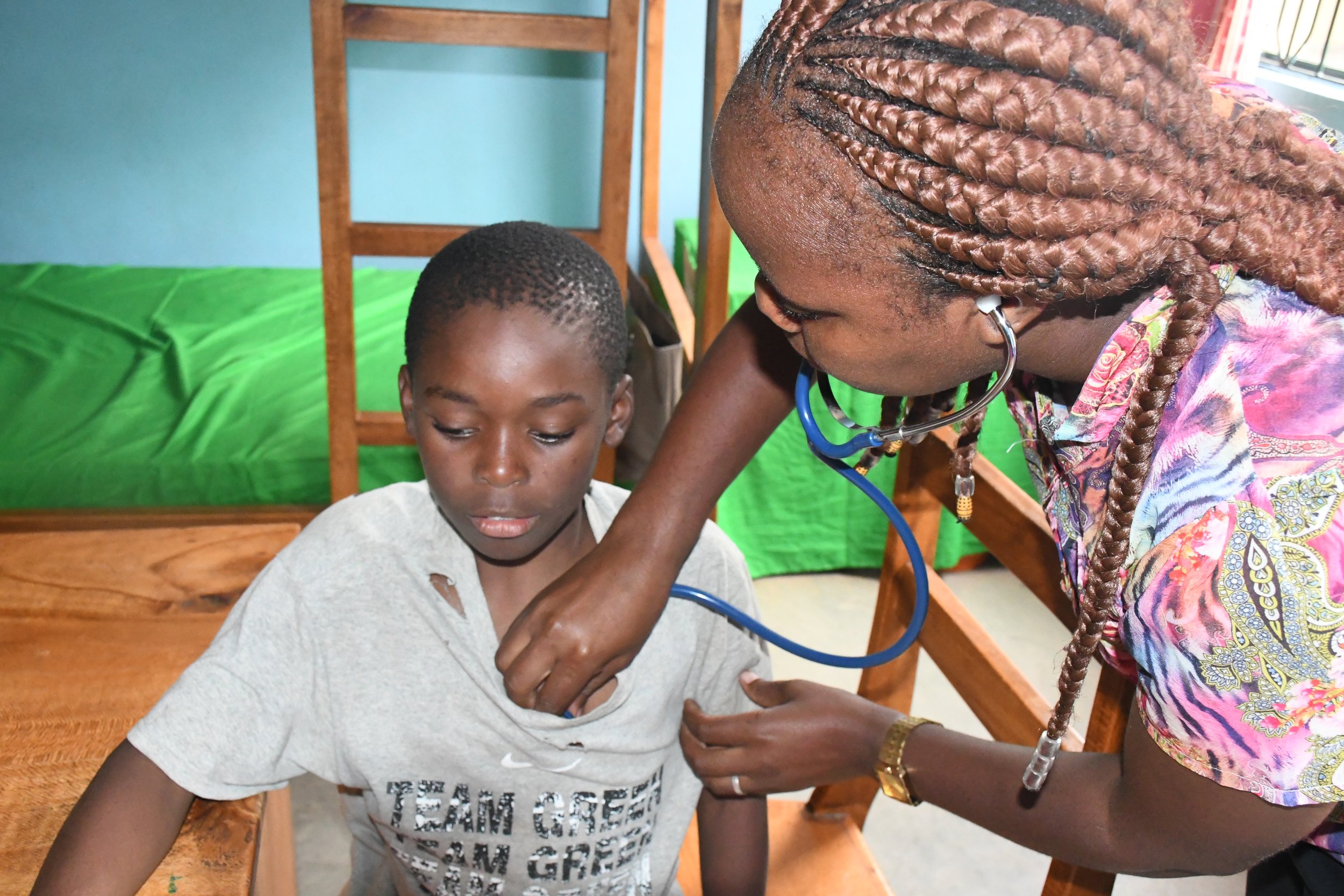 providing primary care to street children