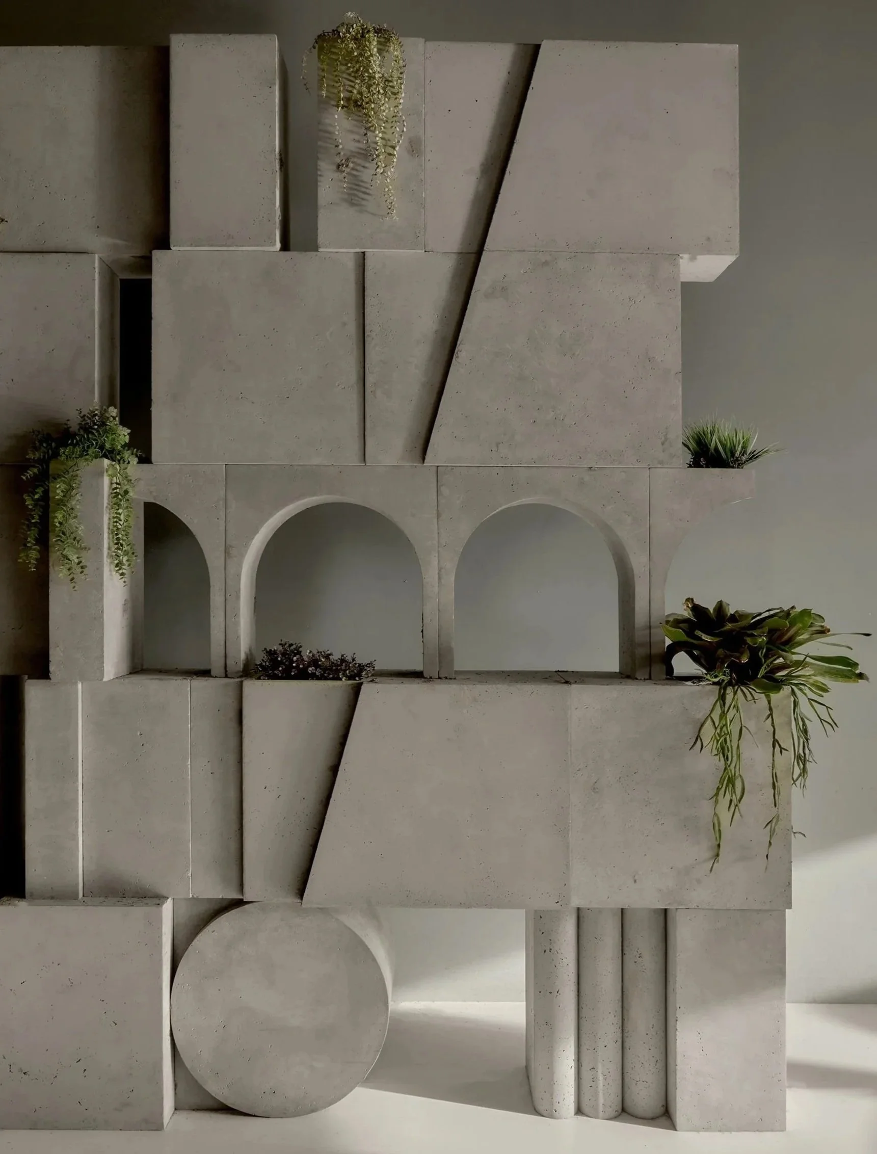 Spolia Collages Examples Opiary | A Biophilic Fabrication Studio