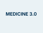 Medicine 3.0 graphic representing a proactive, data-driven approach to healthspan and longevity.