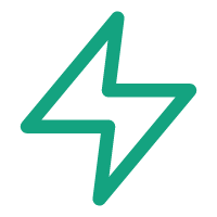 Teal lightning bolt icon representing energy architecture and metabolic autonomy.