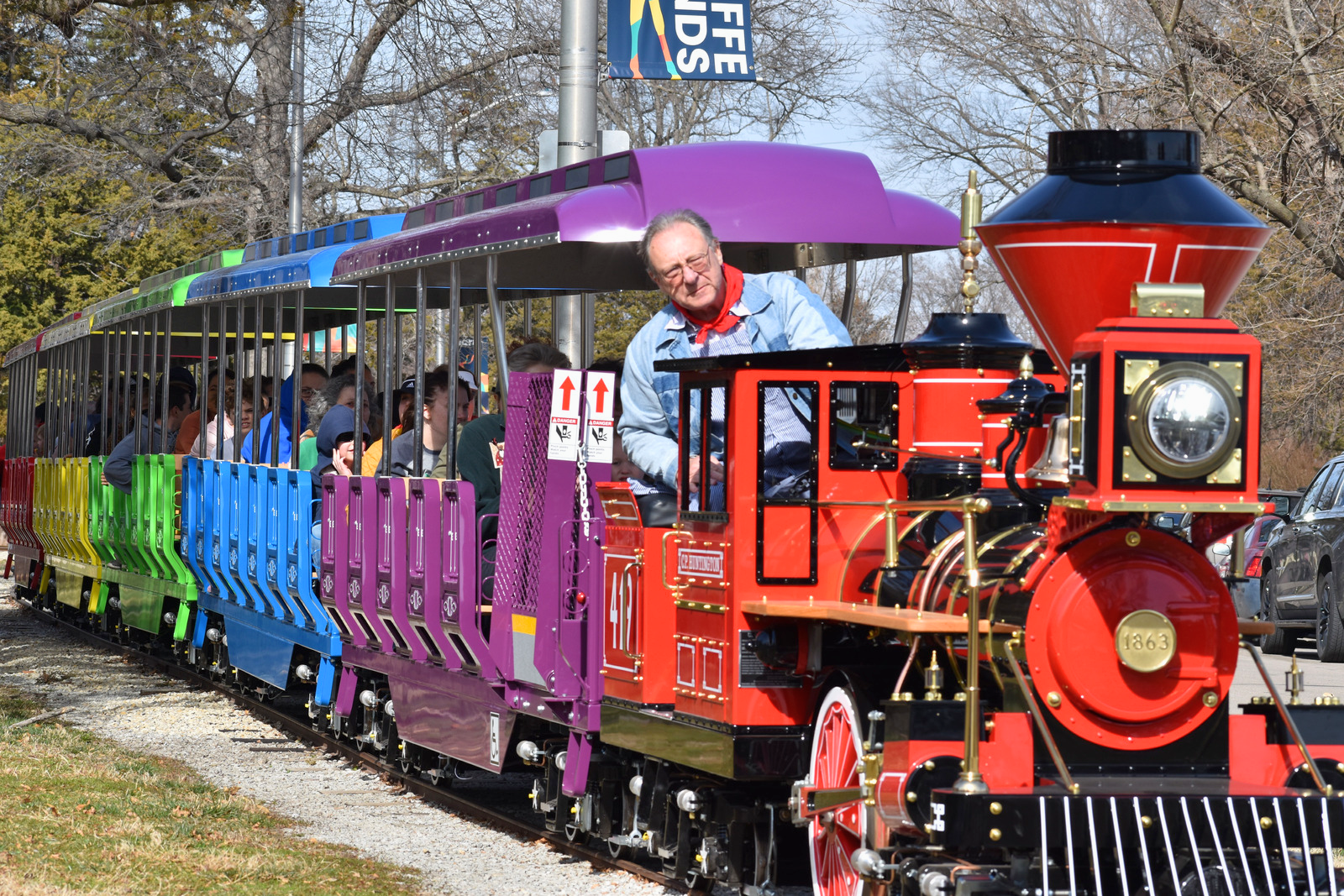 The Gage Park mini train