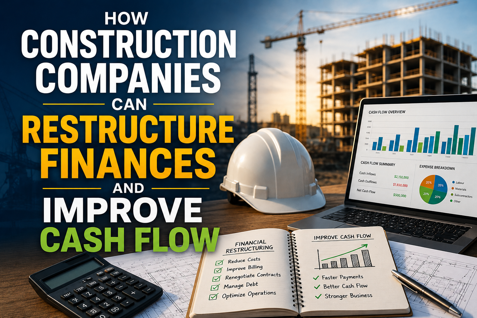 How Construction Companies Can Restructure Finances and Improve Cash Flow