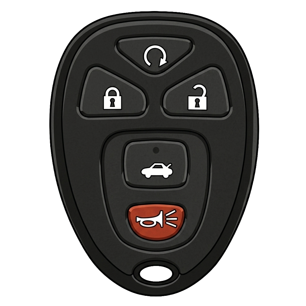 Illustration of a car remote.