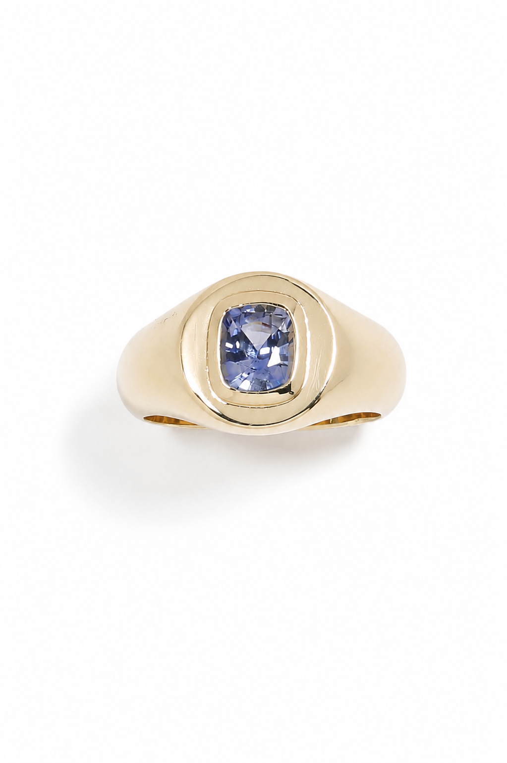 Gem Box Signet No. 4 Blue Sapphire