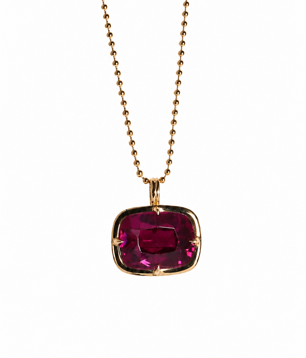 Grape Garnet Pendant