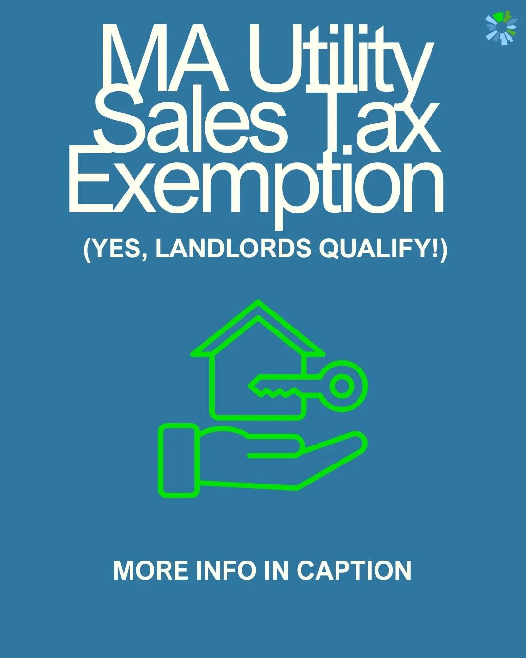 MA landlords &mdash; here&rsquo;s a win you might be missing 👀
Most utilities in the state offer sales tax exemptions on electricity and natural gas for residential rentals. That means instant savings on units AND common areas.

With Neighborhood En