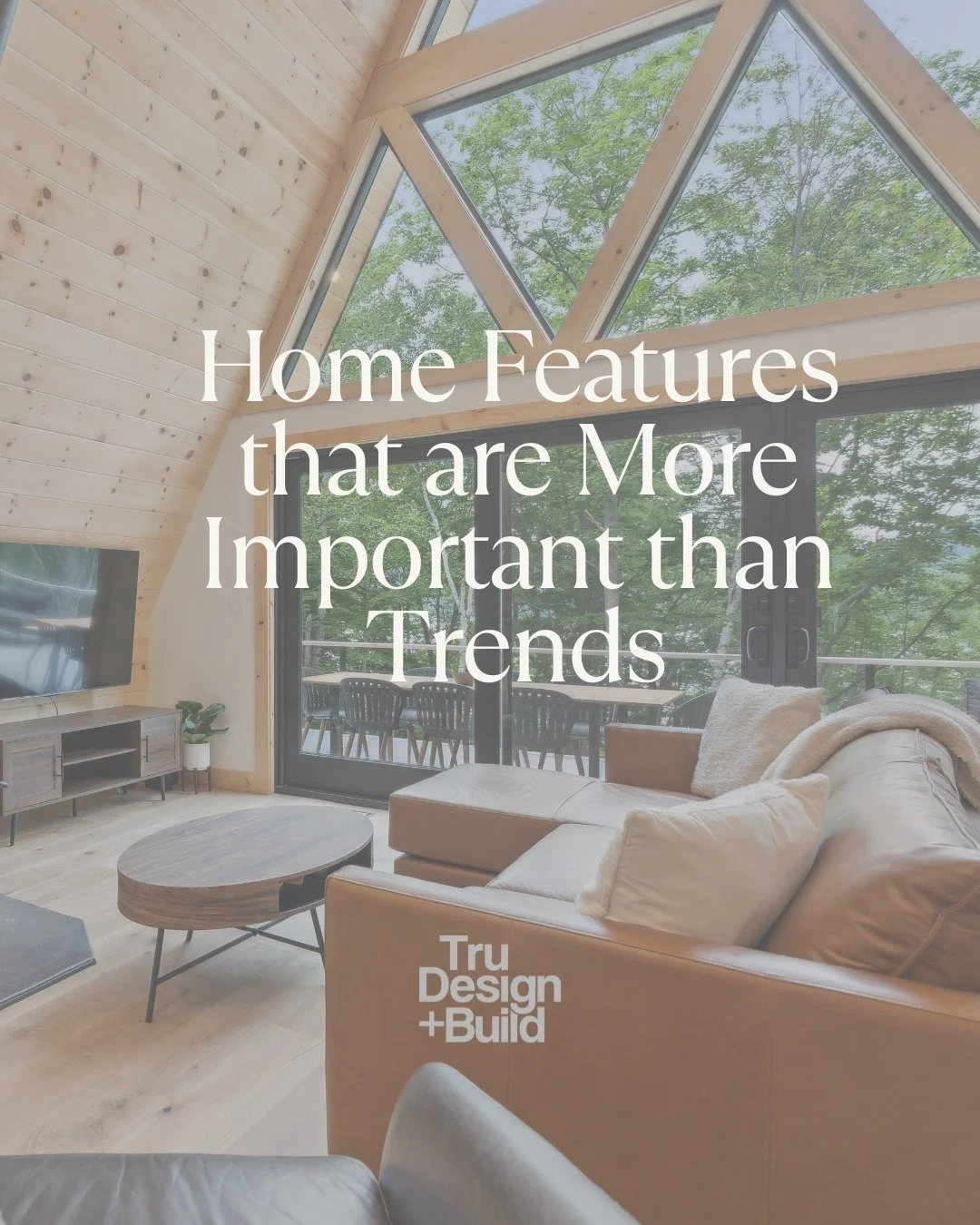 Trends come and go, but layout, lighting, and craftsmanship are what truly define how a home feels and functions for years to come. We design and build with longevity in mind, not just what&rsquo;s popular today.

Builder: @trudesignbuild
Designer: @