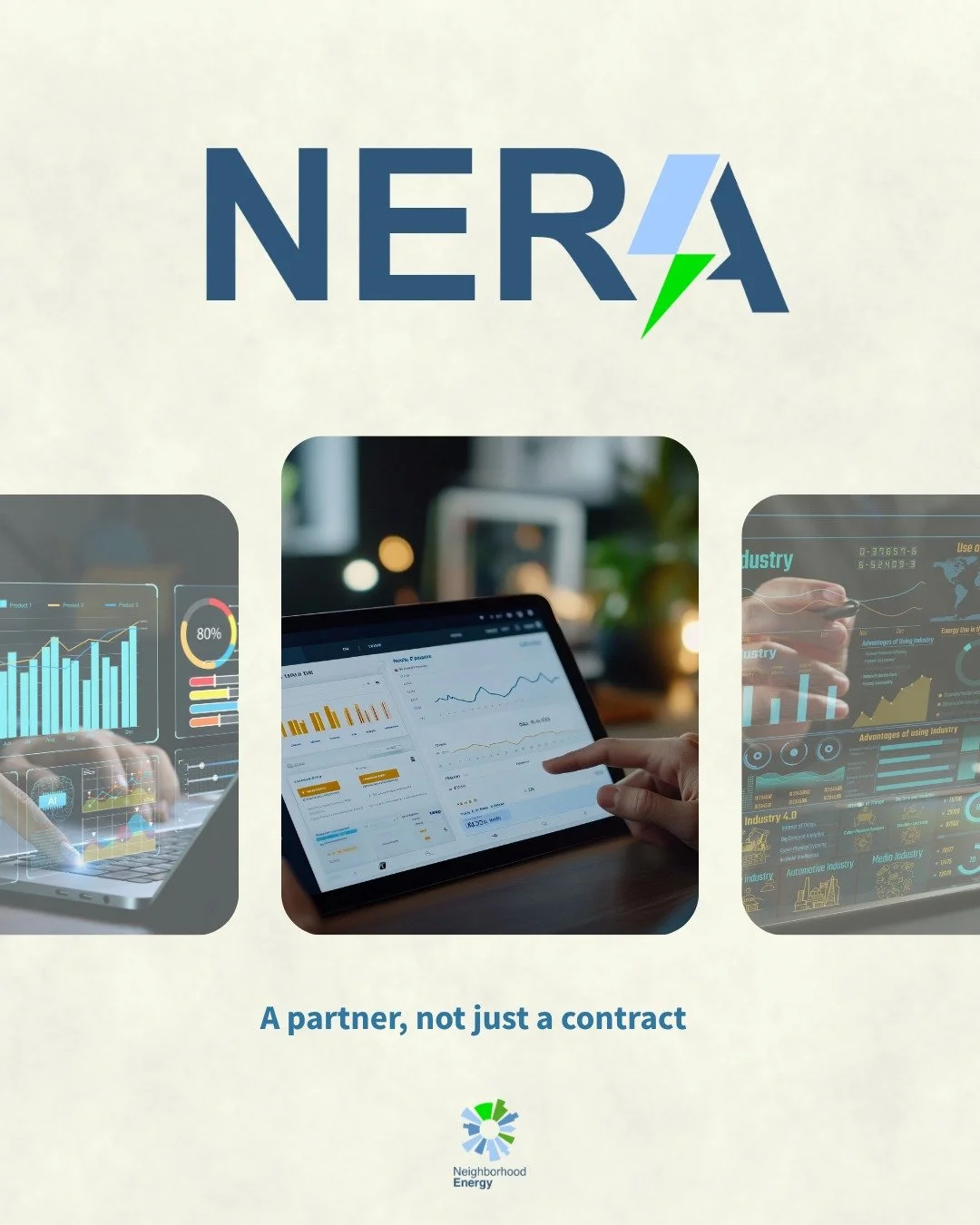 Energy decisions should be driven by data &mdash; not guesswork. With NERA&trade;, our clients receive clear, easy-to-understand reporting that turns complex energy usage into actionable insights.

✔ Monthly usage reporting
✔ Cost and supplier compar