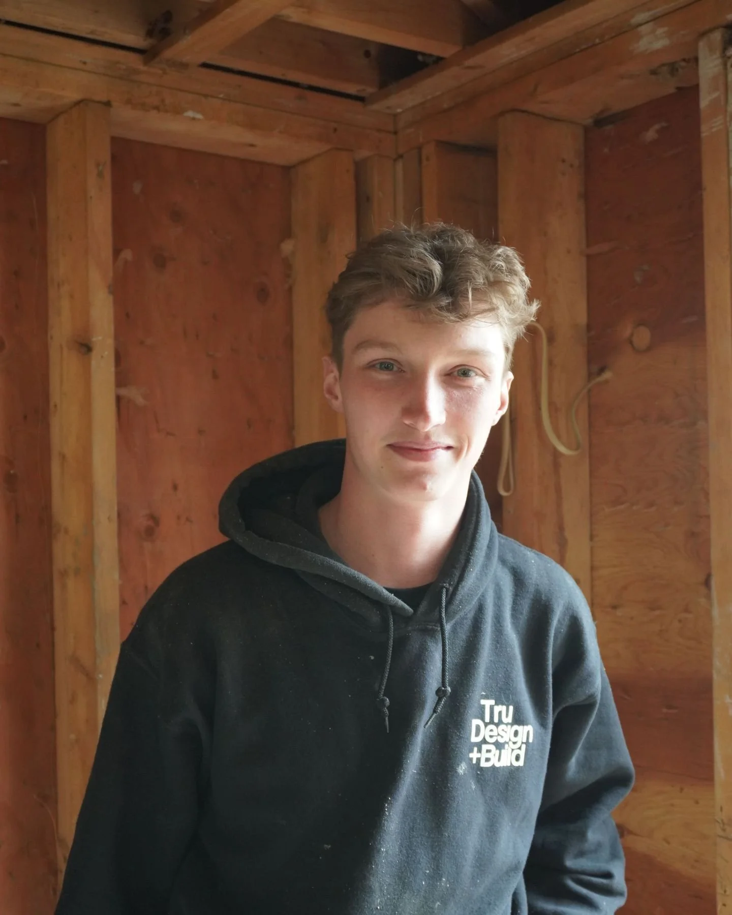 FIELD TEAM HIGHLIGHT 👷 

Sean, @Trudesignbuild 's Journeyman Carpenter has been with us for a year and a half, and what a great addition to the team. Sean has been working in carpentry since high school, fine tuning his craft day in and day out. Whe